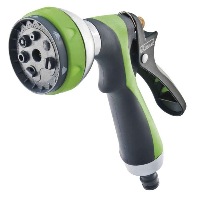 Pistolet avec pomme d'arrosage trimatière plastique/métal multijet-PRA/TB.1308