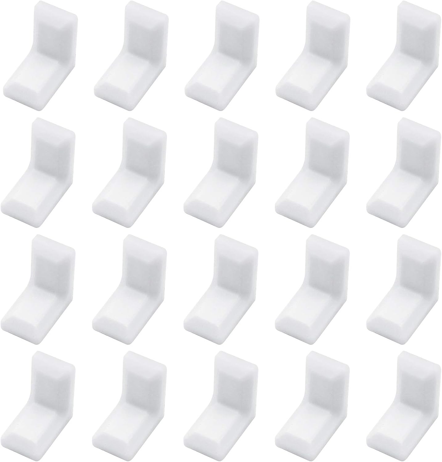 ESCUADRA DE SILLA 40X40X15MM PACK DE 12 BLANCO