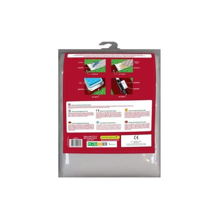 Géotextile Recyclé Travaux Extérieurs - 100 g/m² -1 m x 10 m - Blanc - 4