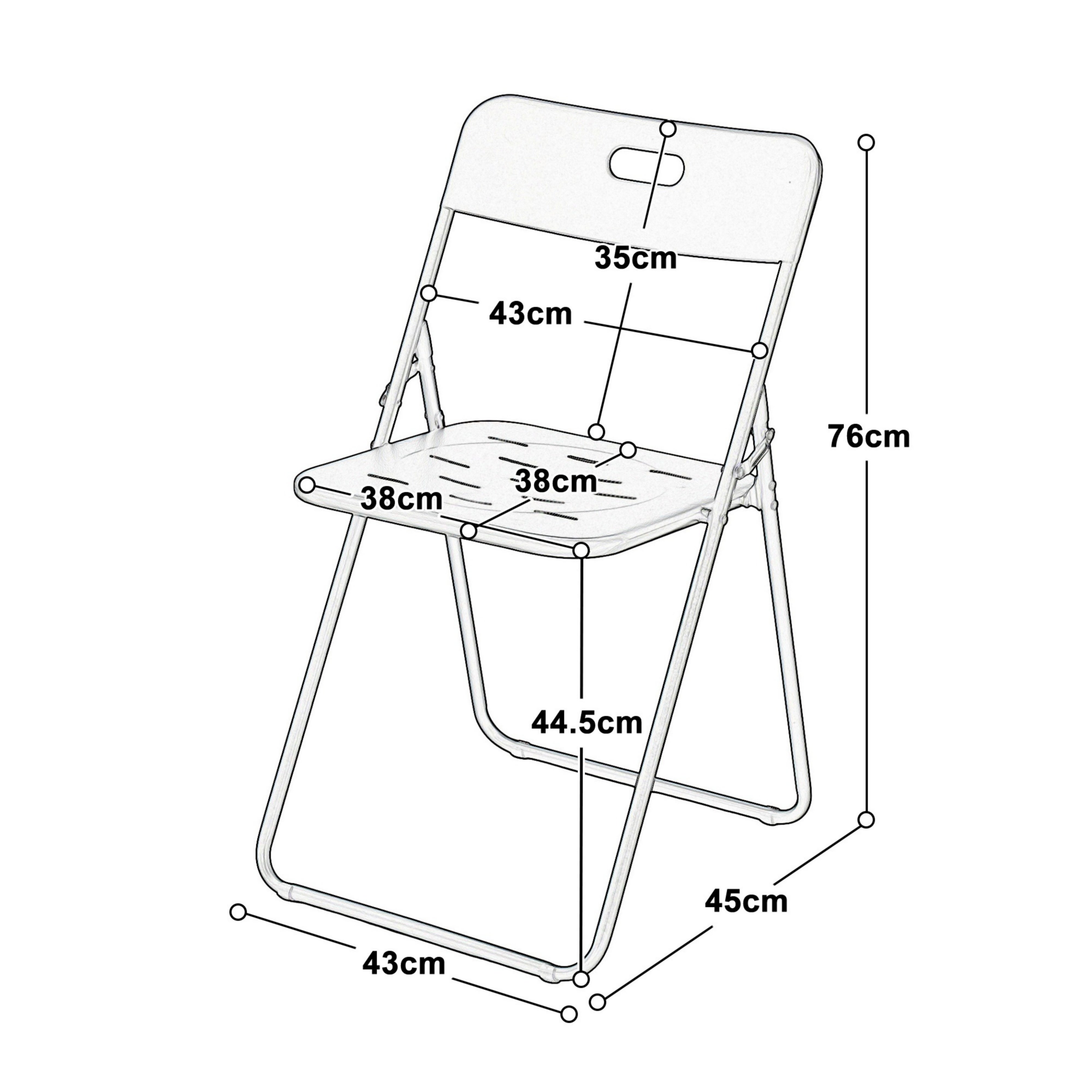 Salon de jardin pliable，Set bistro d'extérieur pliant，2 fauteuils et 1 table，60 x 60 x 73 cm，Vert - 2