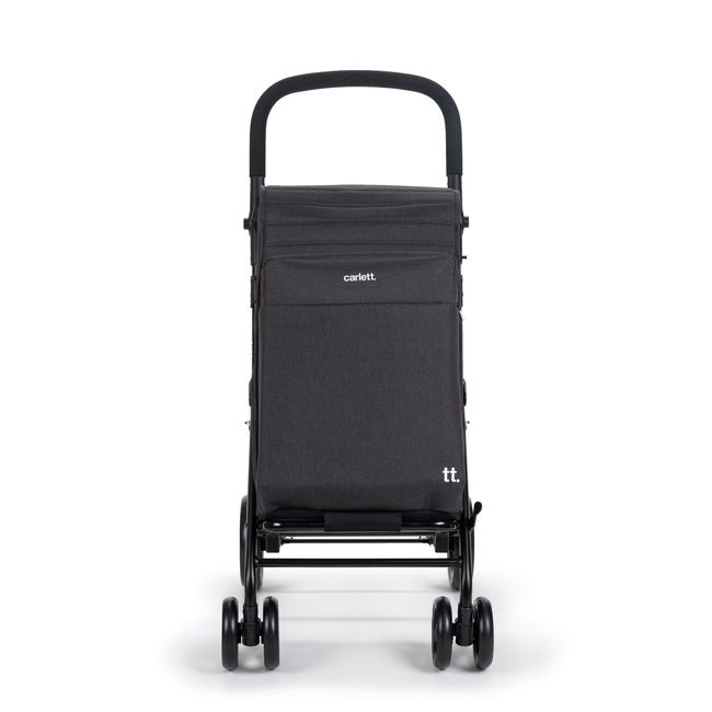 Carlett Carrello della Spesa Pieghevole 4 Ruote con Borsa Espandibile 62L, Borsa Termica 12L, Manico Regolabile, Freno di Sicurezza e Ruote Girevoli a 360°, Urban Family, Colore Rosso Carlett Carrello della Spesa Pieghevole 4 Ruote con Borsa Espandibile 62L, Borsa Termica 12L, Manico Regolabile, Freno di Sicurezza e Ruote Girevoli a 360°, Urban Family, Colore Rosso