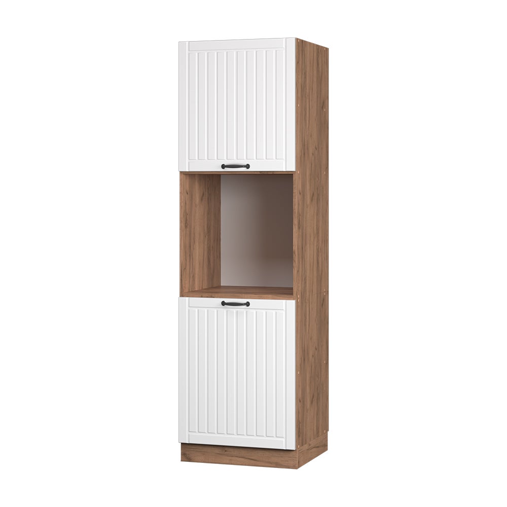 Vicco Szafka kuchenna Fame-Line, Biały domek wiejski, 60 cm otwarty