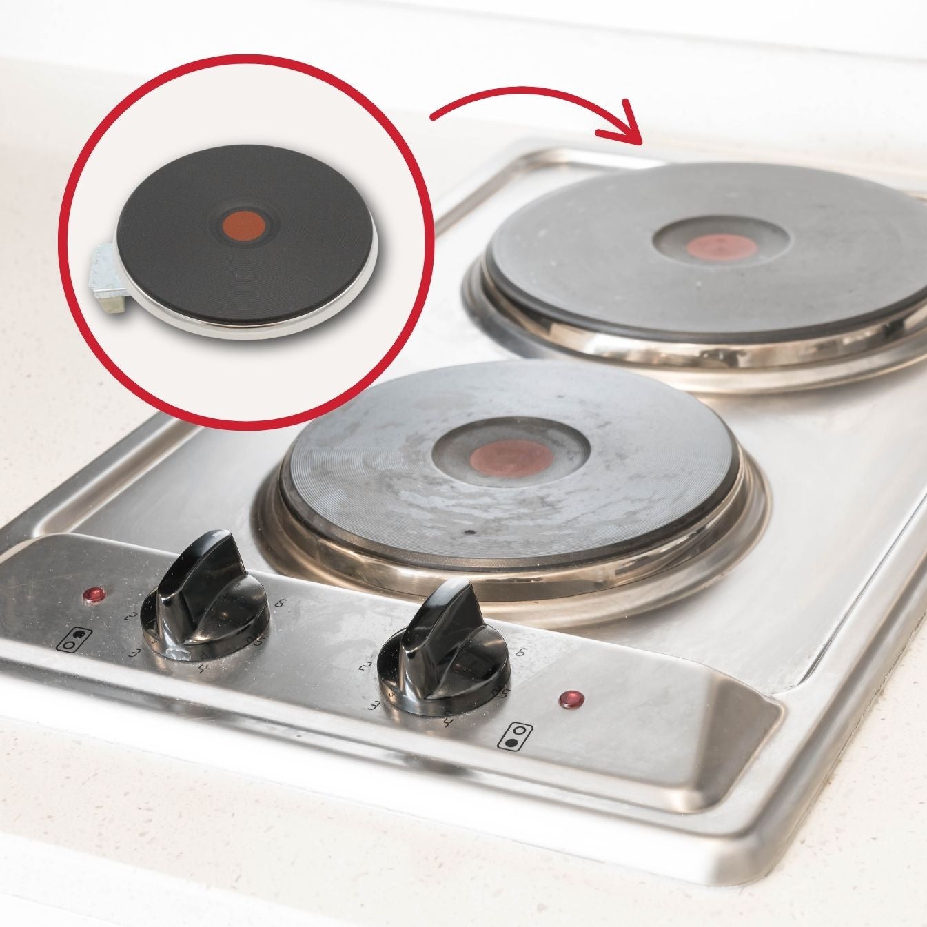 EGO - PIANO COTTURA DIAMETRO 145MM 1500W 220V VELOCE EGO - 1814463196 - 5