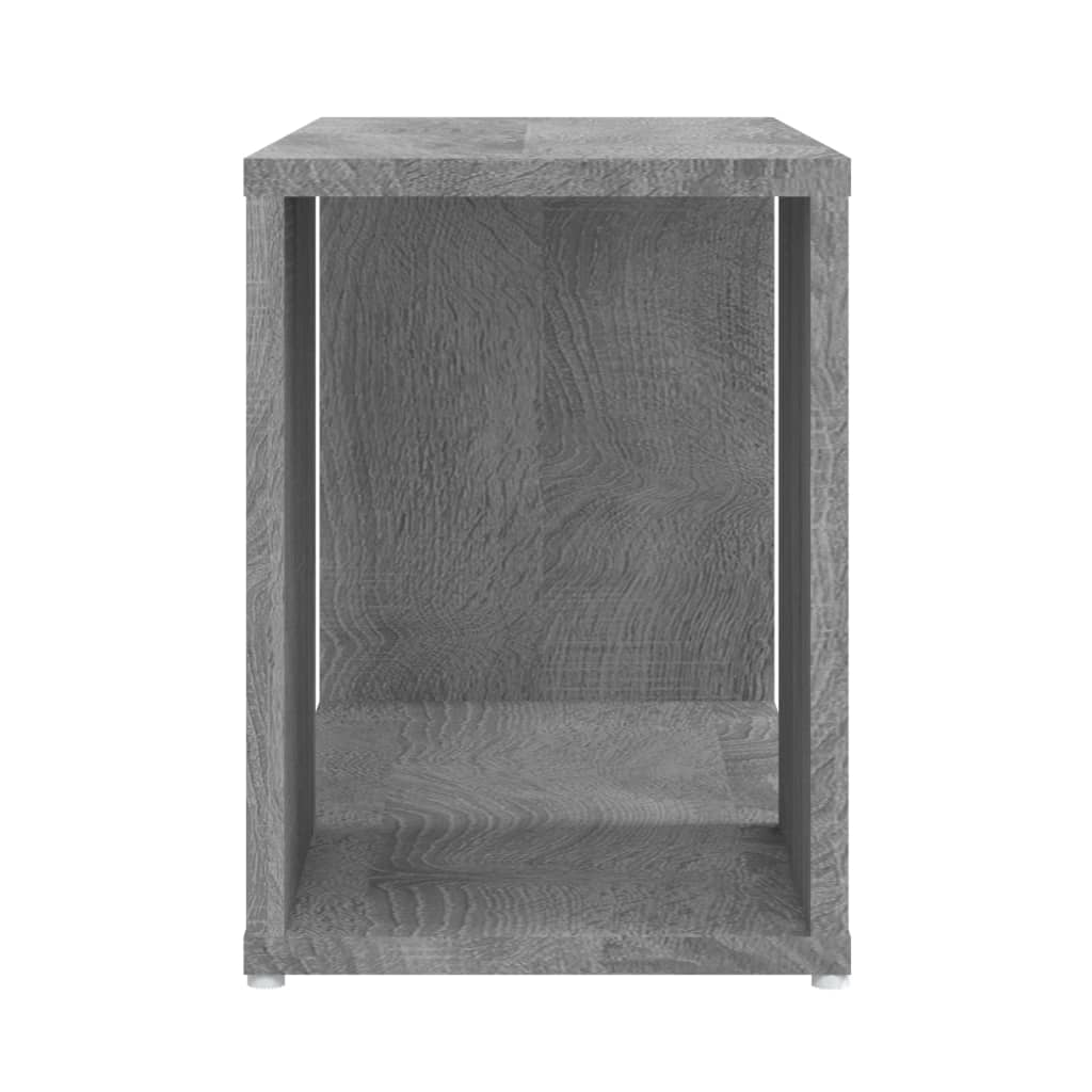 Mueble de TV - Mesa de TV madera contrachapada gris Sonoma 60x24x32 cm - 6