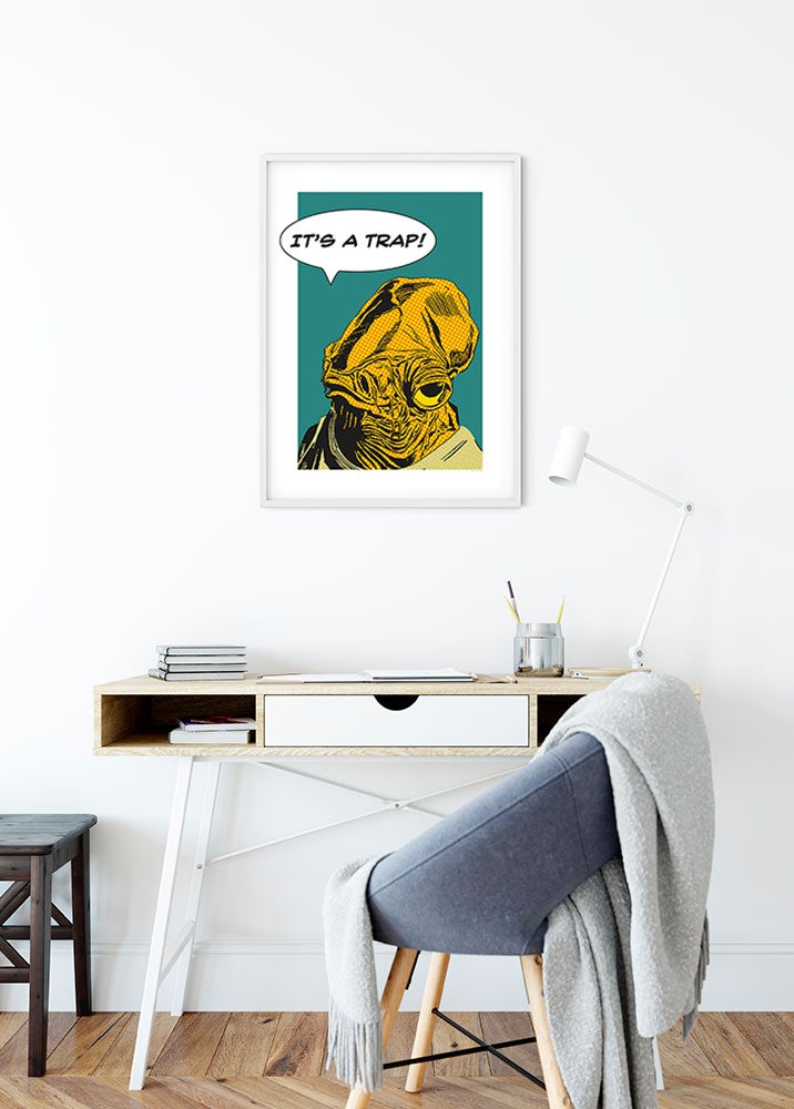 Poster d'art de Komar - Star Wars Classic Comic Quote Ackbar - Taille: 50 x 70 cm - 7