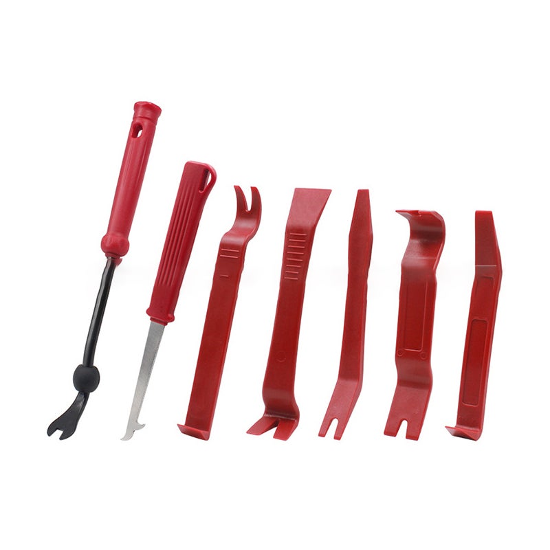 Kit De Herramientas Para Extraer Molduras De Coche - 17 Piezas, Incluye Removedor De Cierres Y Tapas De Válvulas