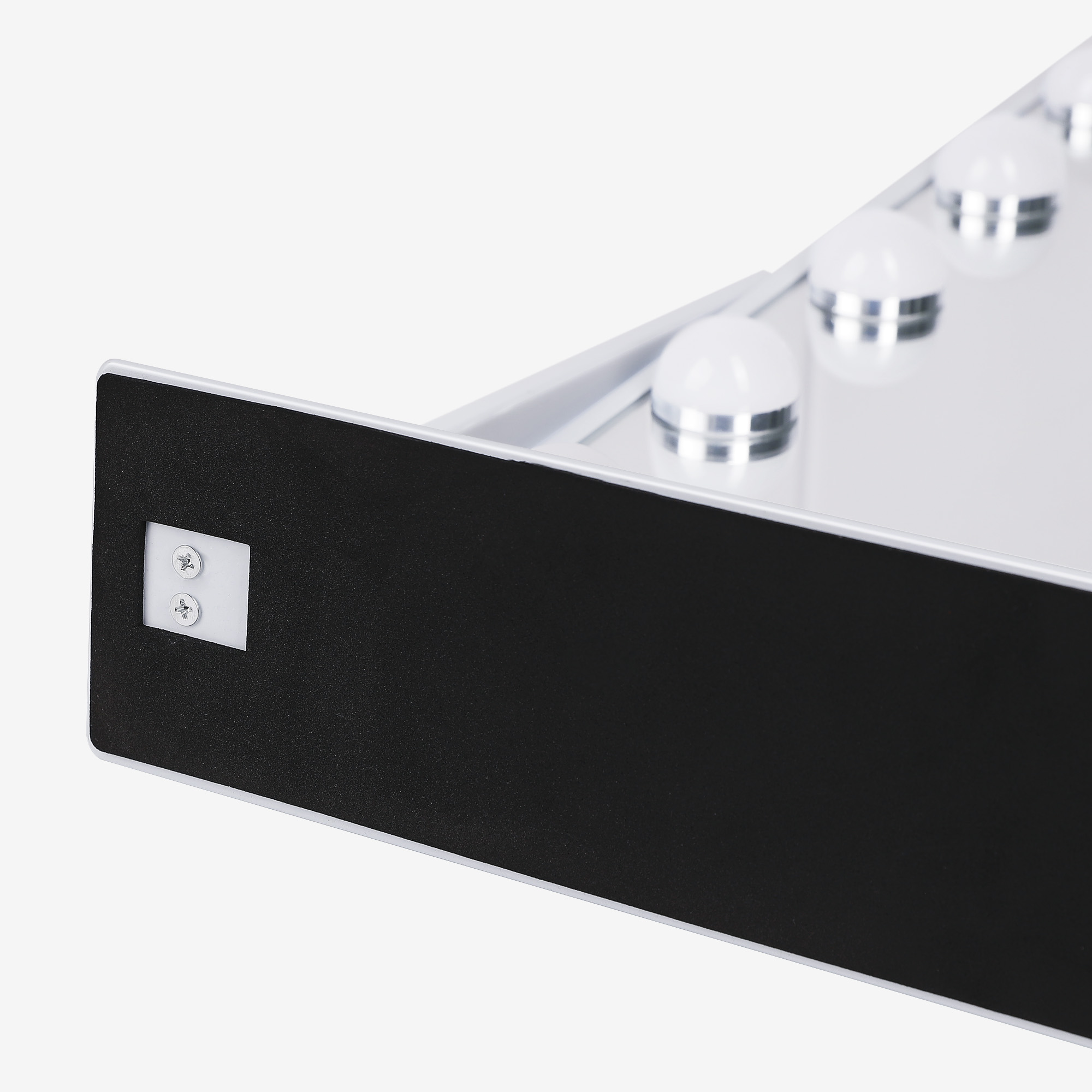 Miroir de maquillage Hollywood lumineux LED coiffeuse - 30 x 41 cm - 4