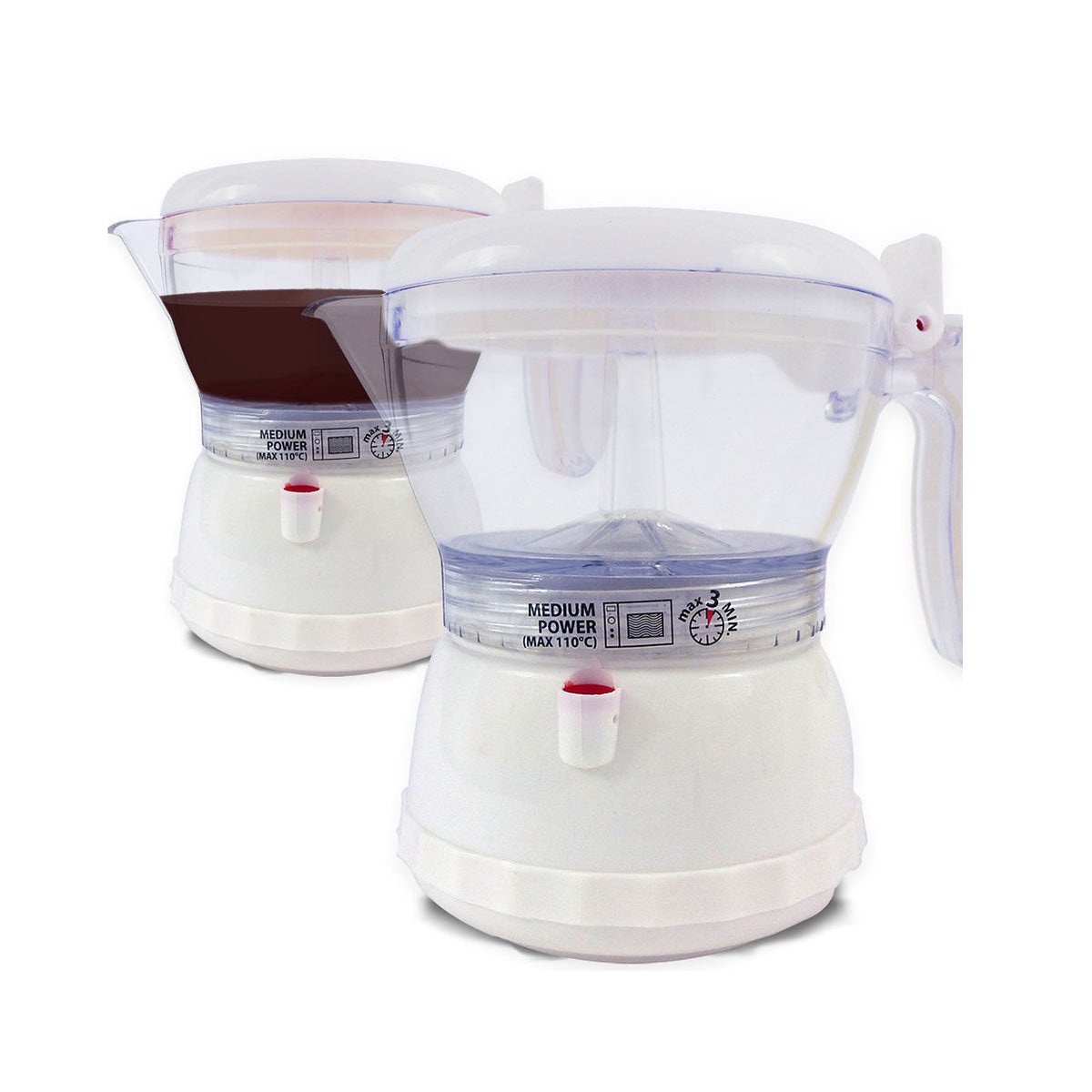 Klack Cafetera Italiana Para Microondas - Imagen 2