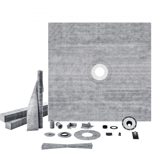 Set Soglia Doccia, 72x72, ABS, Impermeabile