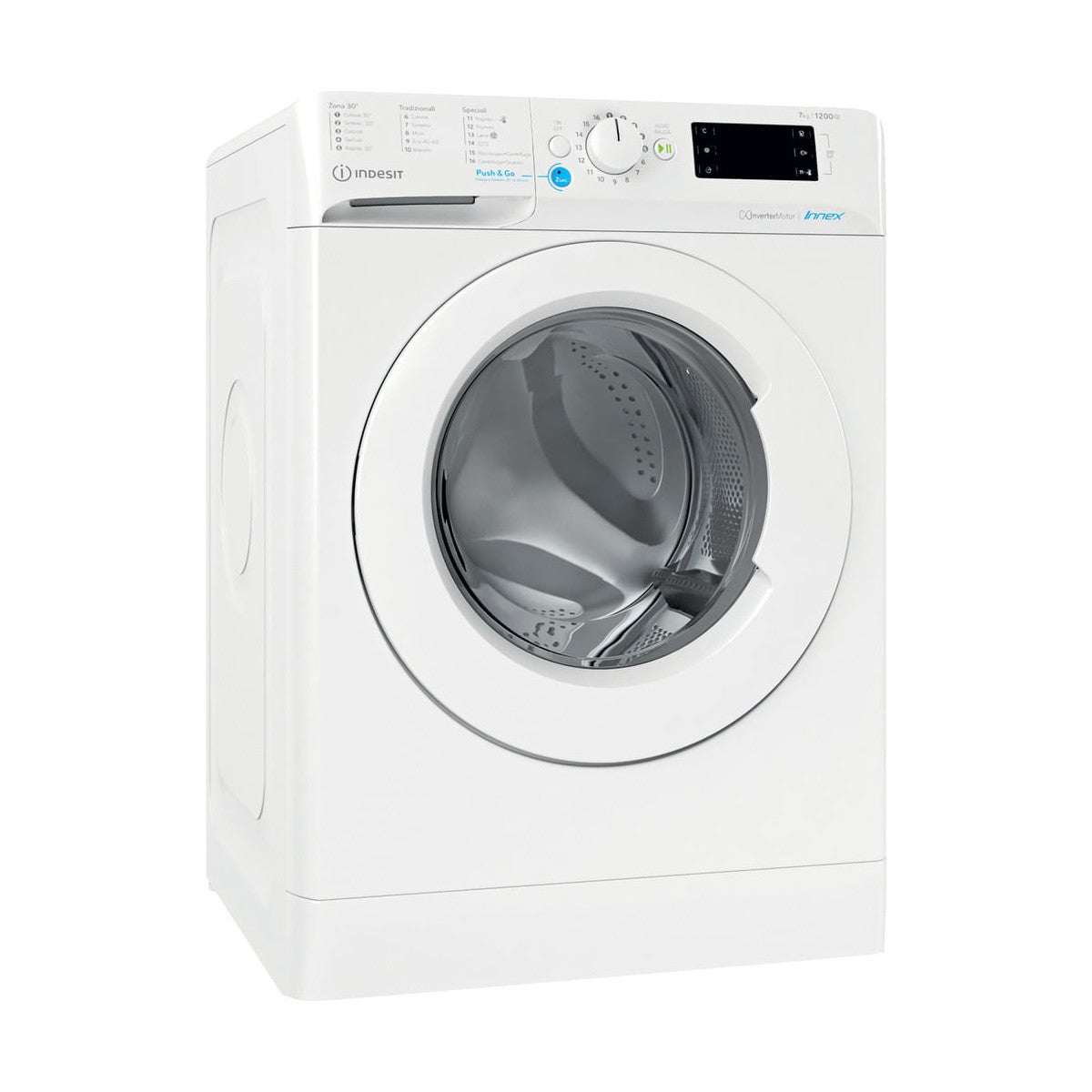 Indesit BTW B7231P IT machine à laver Charge par dessus 7 kg 1200 tr/min Blanc 8050147664056