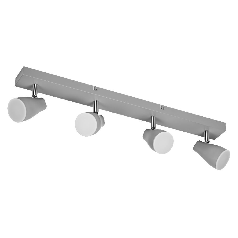 Lampa Sufitowa Ledvance Reflektor Regulowany Punktowy 17.2W 840lm 3000K Ciepła biel Szary Spot 1 szt.