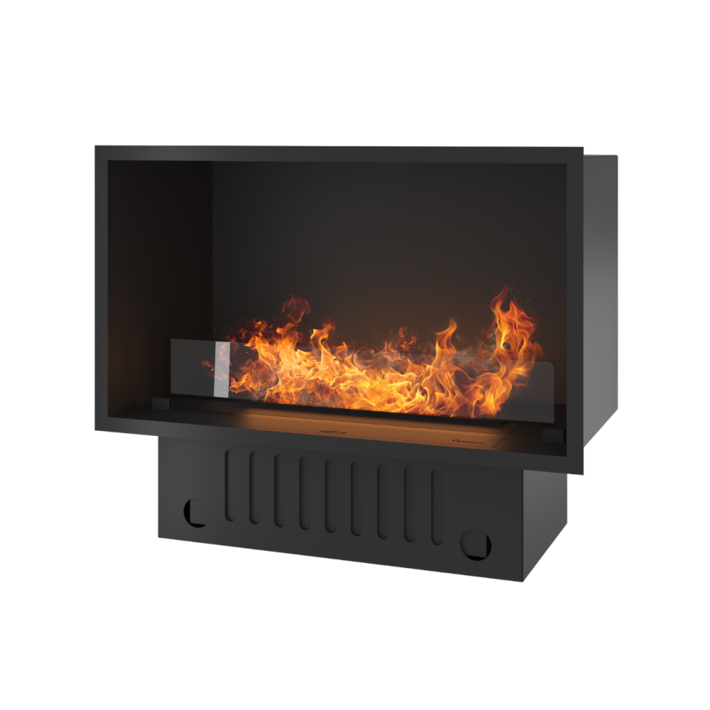 Kominek parowy do zabudowy Invapo Inside 800 – wielokolorowy płomień, efekt 3D i sterowanie aplikacją, zbiornik 1,2 l – 835 cm