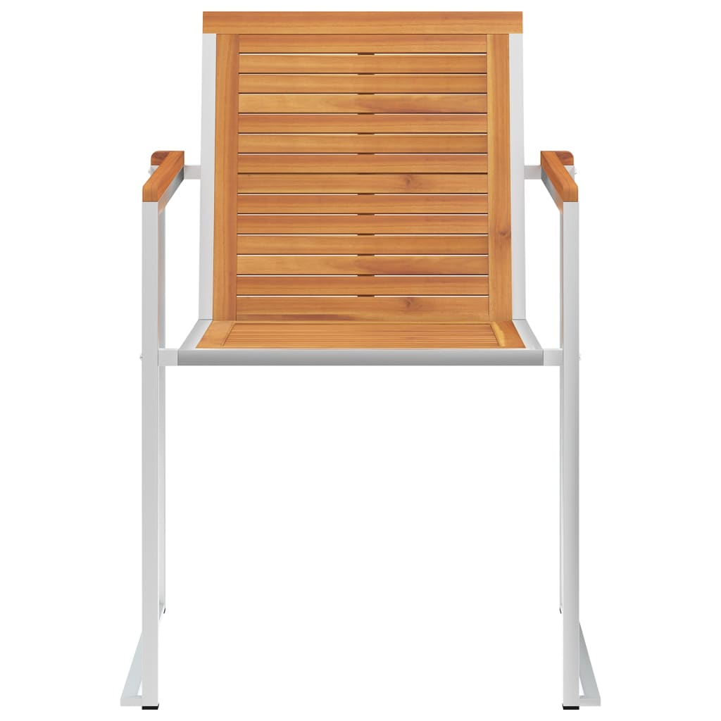 Chaise de jardin avec coussin Maison Exclusive en bois Vert - 5