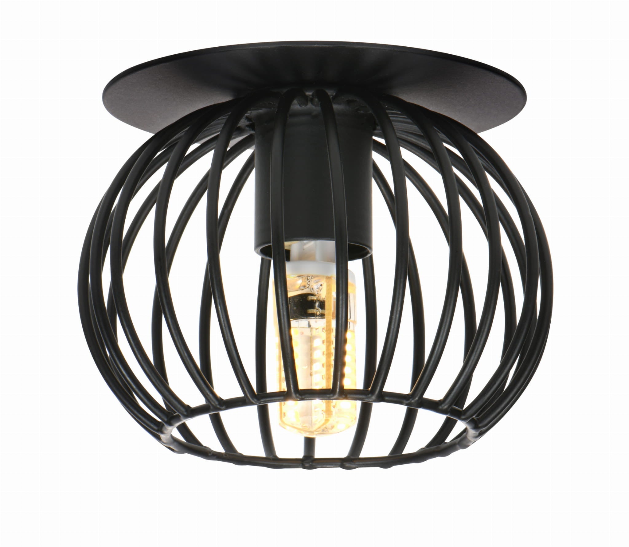 Lampa wisząca SK czarna 1 x G9 x 40W wym: 6 x 9 x 9 cm Candellux