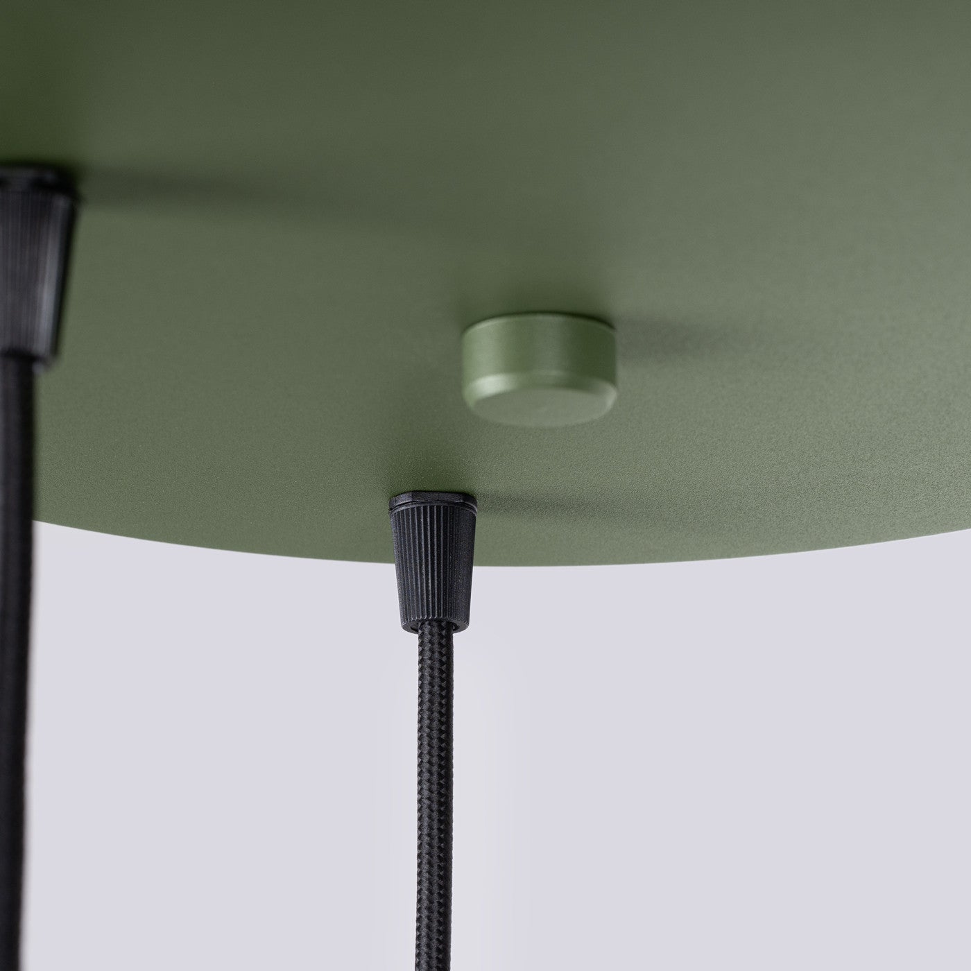 Lampa sufitowa ryflowana ESTRIA zielono-beżowa 3xE14x15W metal wym:120x30x30cm IP20 Sollux Lighting - 9