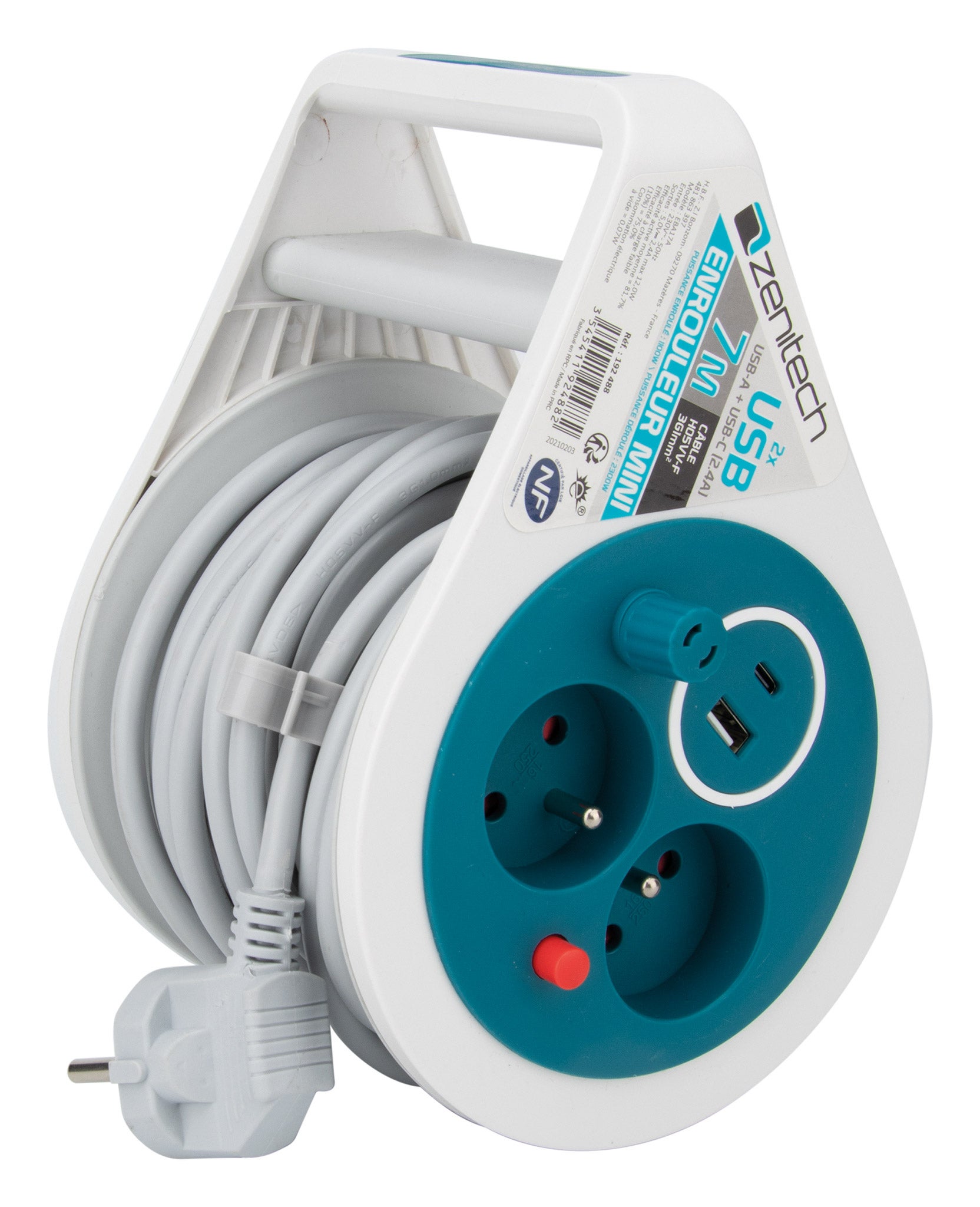 Tapis Design En Polypropylène Bleu 160x213 HERON | Leroy Merlin