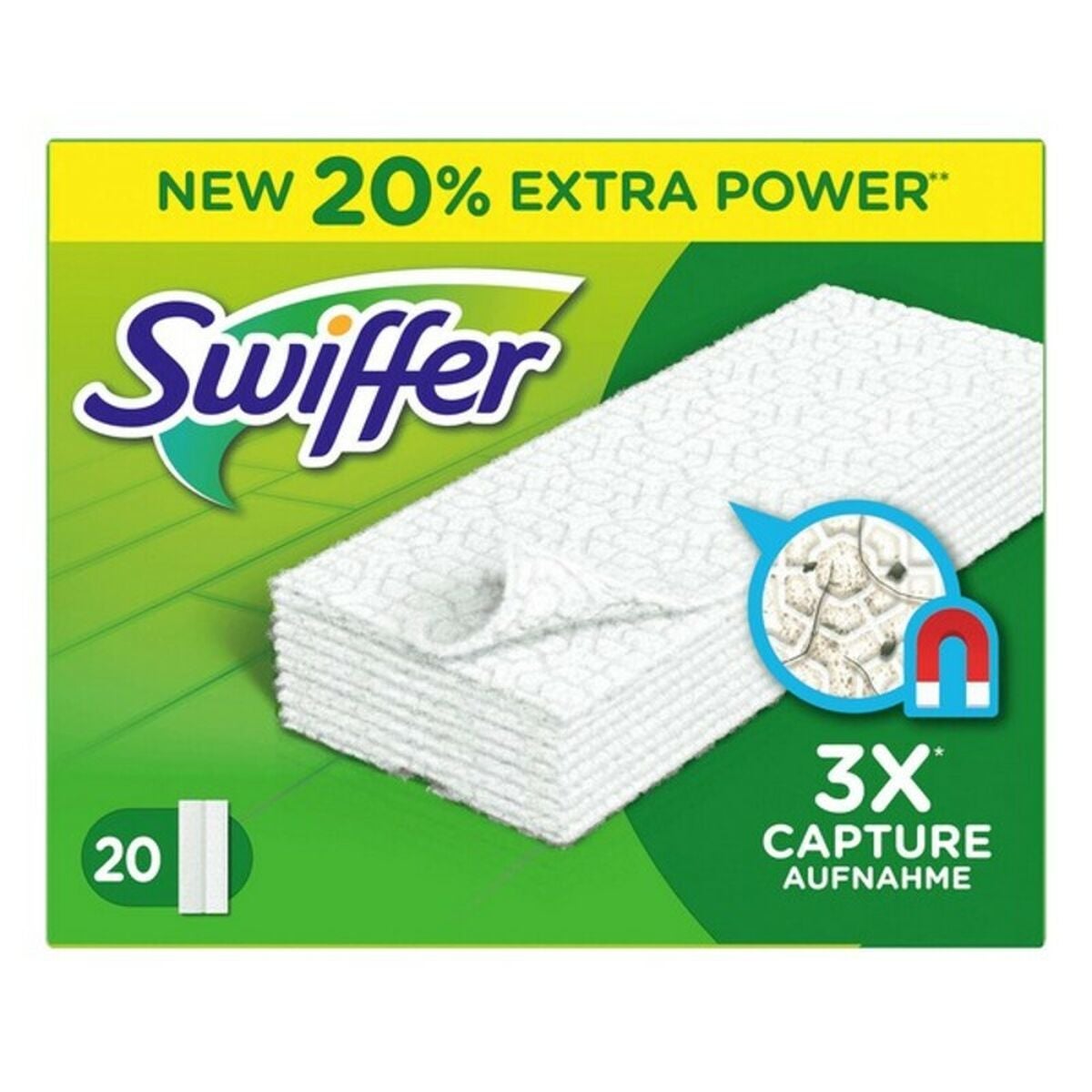 24 pezzi di ricariche per mop per Swiffer Wet Jet per legno duro e pavimenti Spray Mop monouso multistrato per mop asciutto  6