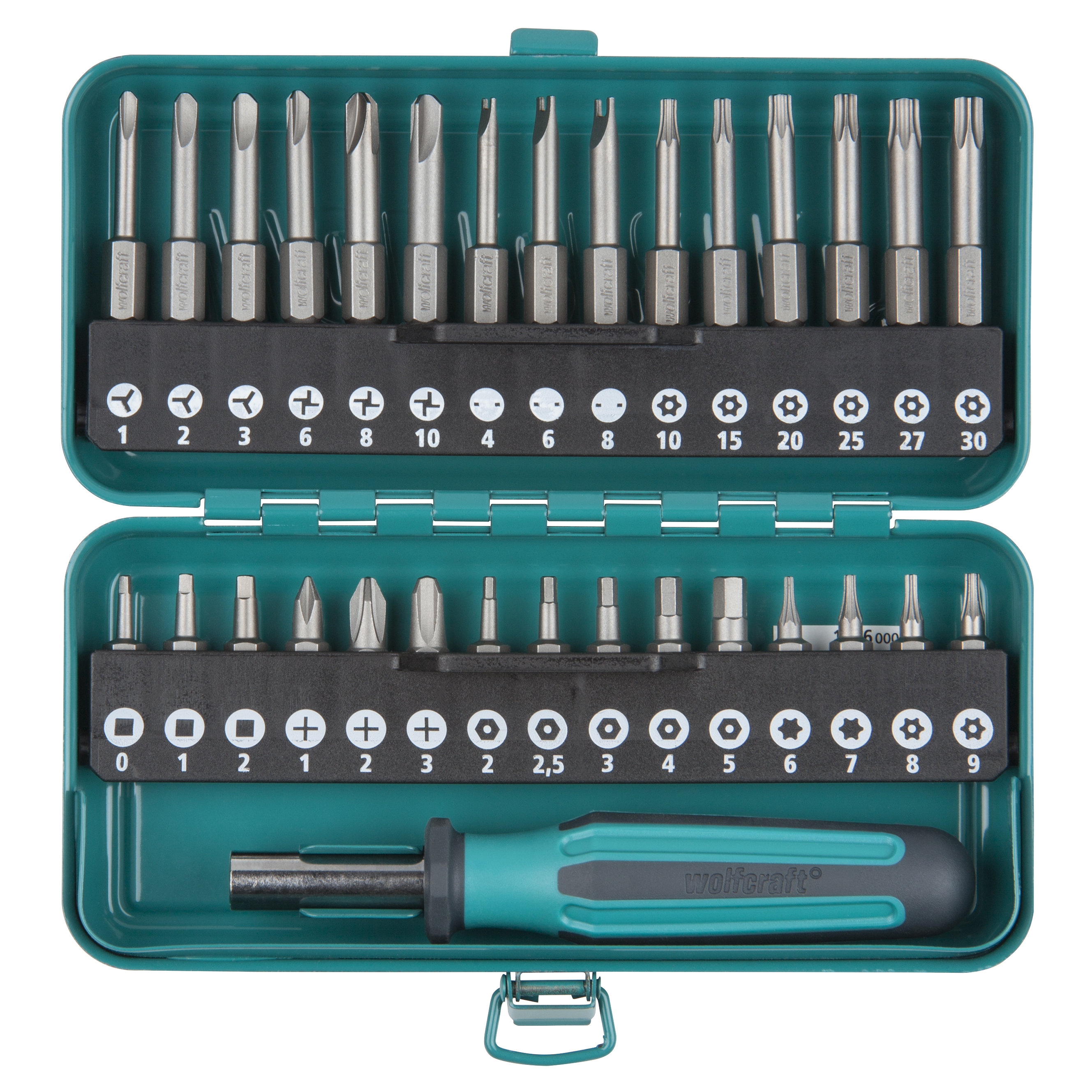Coffret d'embouts de vissage sécurité WOLFCRAFT 1386000 31 pièces - 4