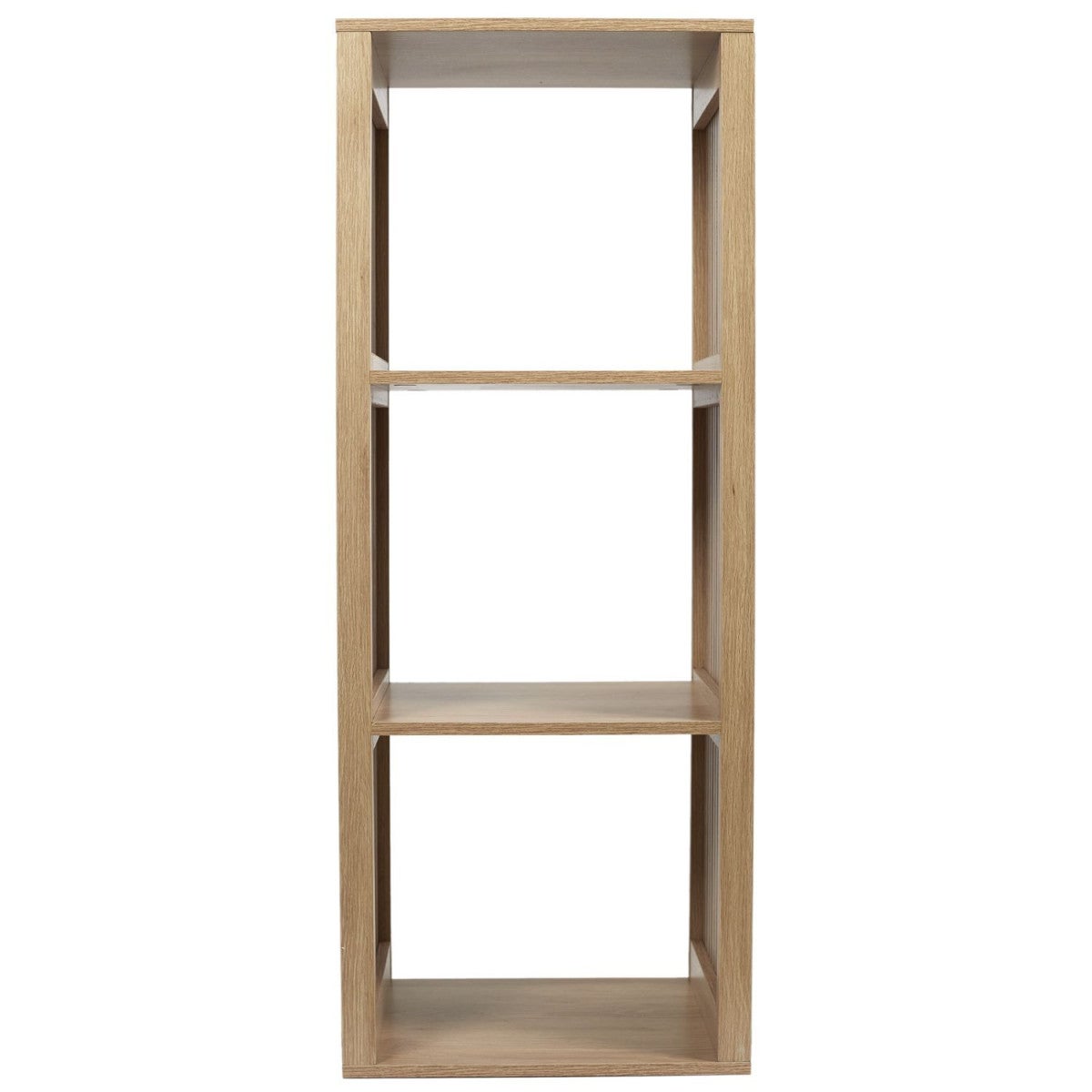 Bibliothèque pour Séjour en MDF Marron H. 99 x l. 38.5 x P. 32 cm - 2