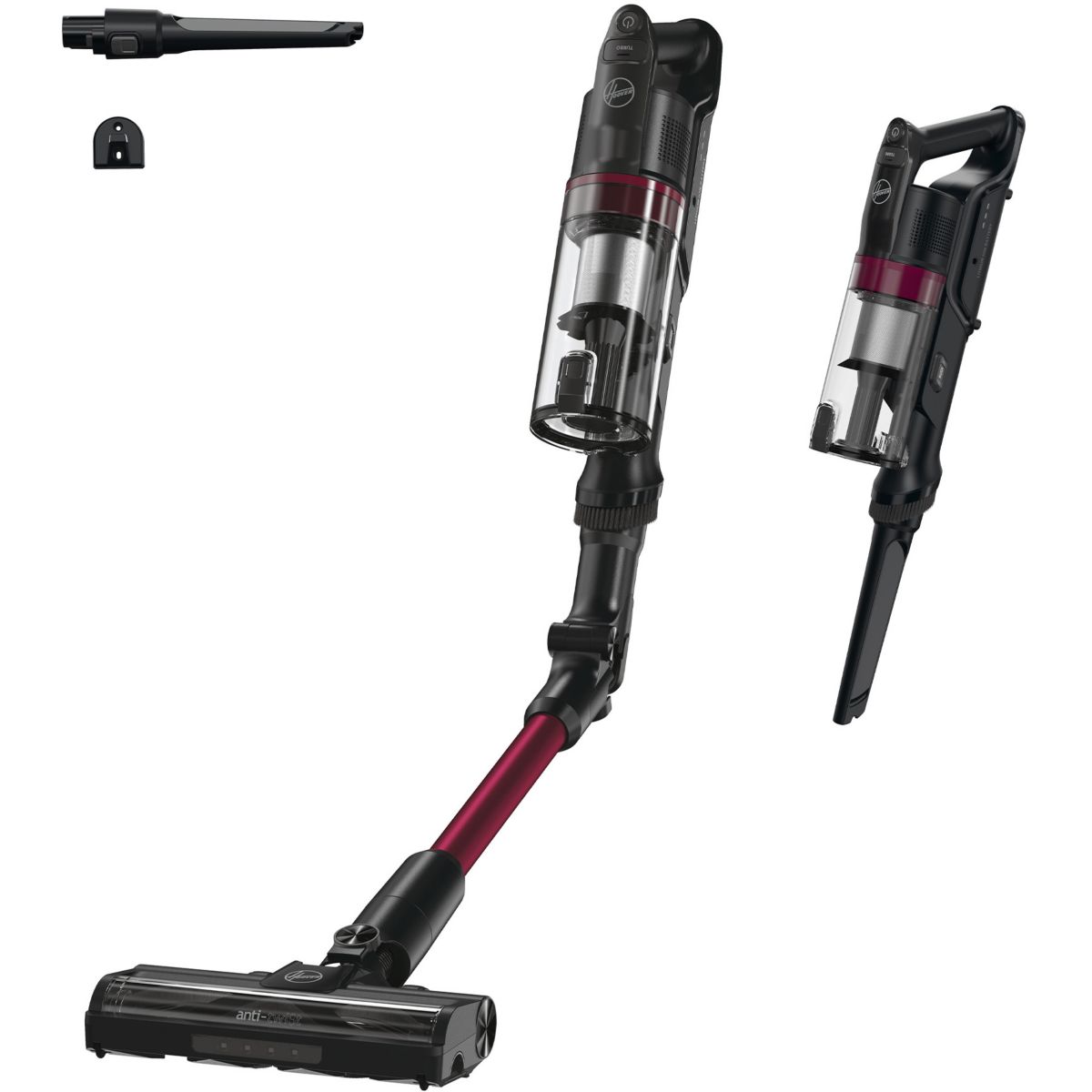 Hoover Hf1p10hx 011 Aspiradora De Mano Sin Bolsa Magenta , Leroy Merlin