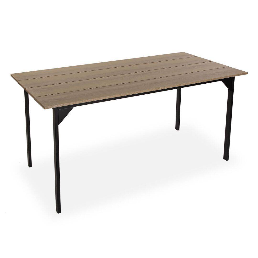 Versa Collins Table ronde pour jardin, balcon ou terrasse, table d ...
