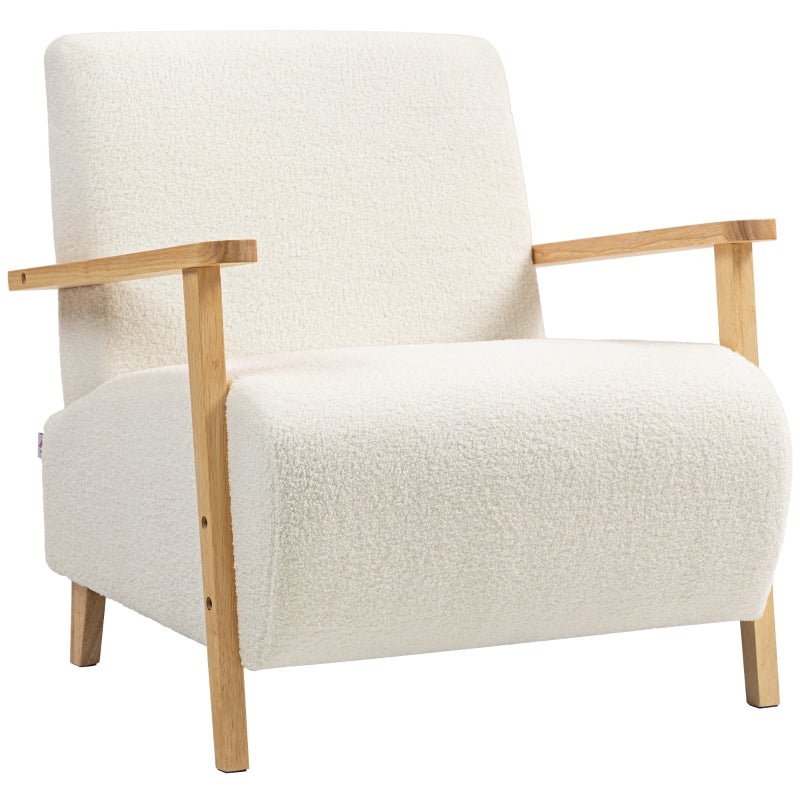 Fauteuil Empire Capitonné Palazzo INT – Acajou Massif, Accoudoirs Sculptés Cygnes, Beige Rayé