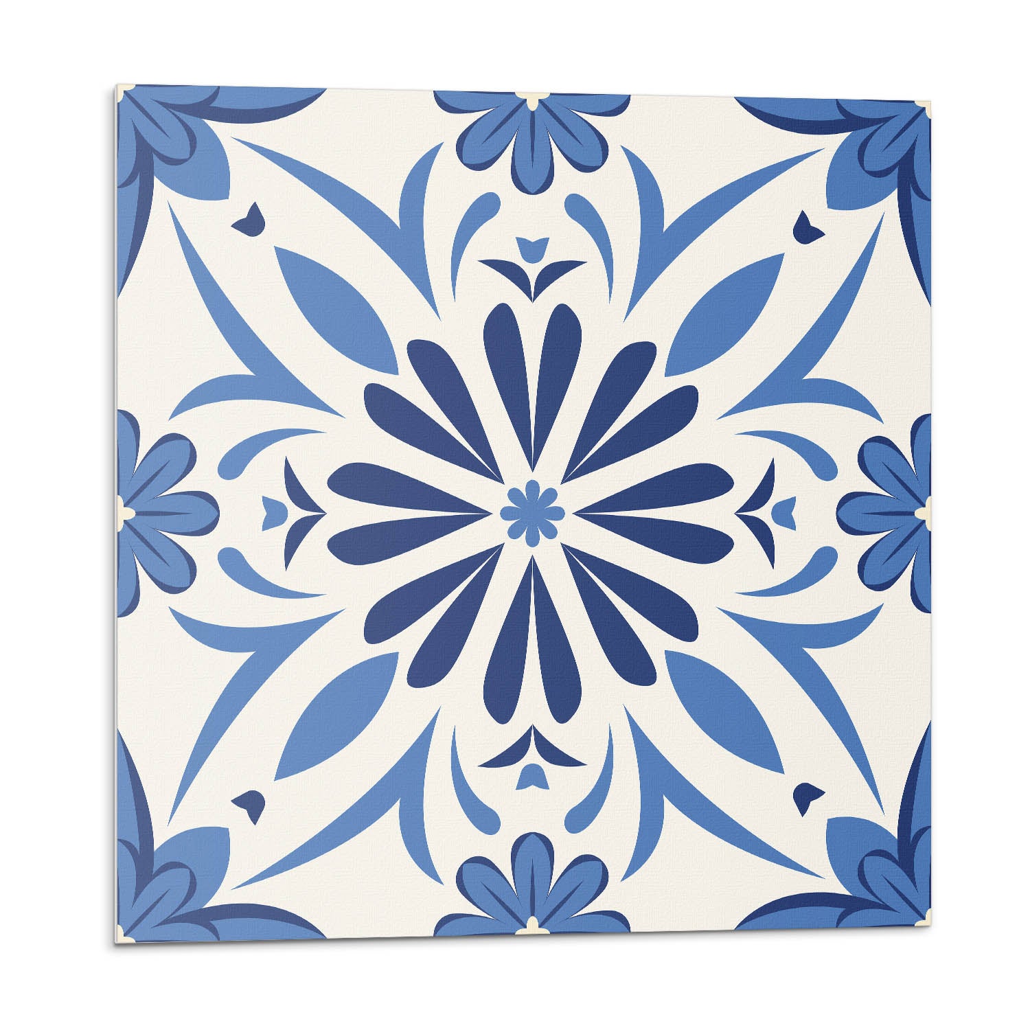 Piastrella Per Pareti In Vinile, Piastrella Per Pareti In PVC 20x20x20 Motivo Floreale Sullo Sfondo 95886096