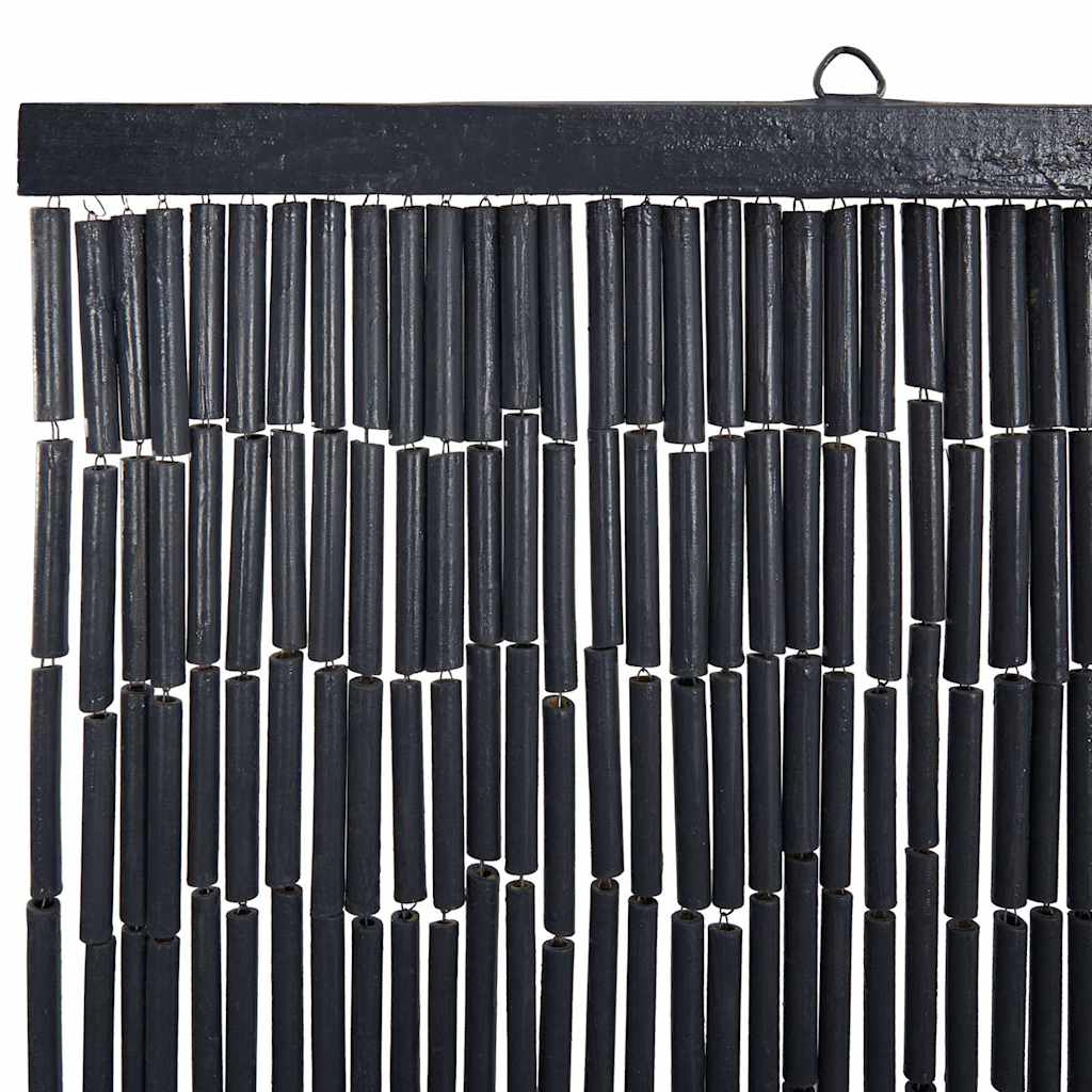 VidaXL Rideau anti-insectes gris foncé 56 x 185 cm bambou - 5