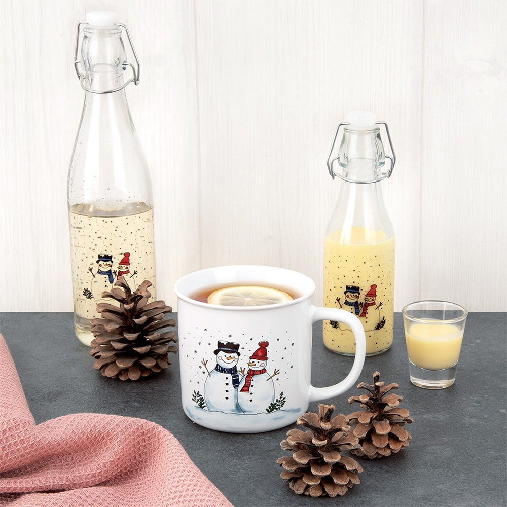 Kubek ceramiczny bałwan 470 ml - 4