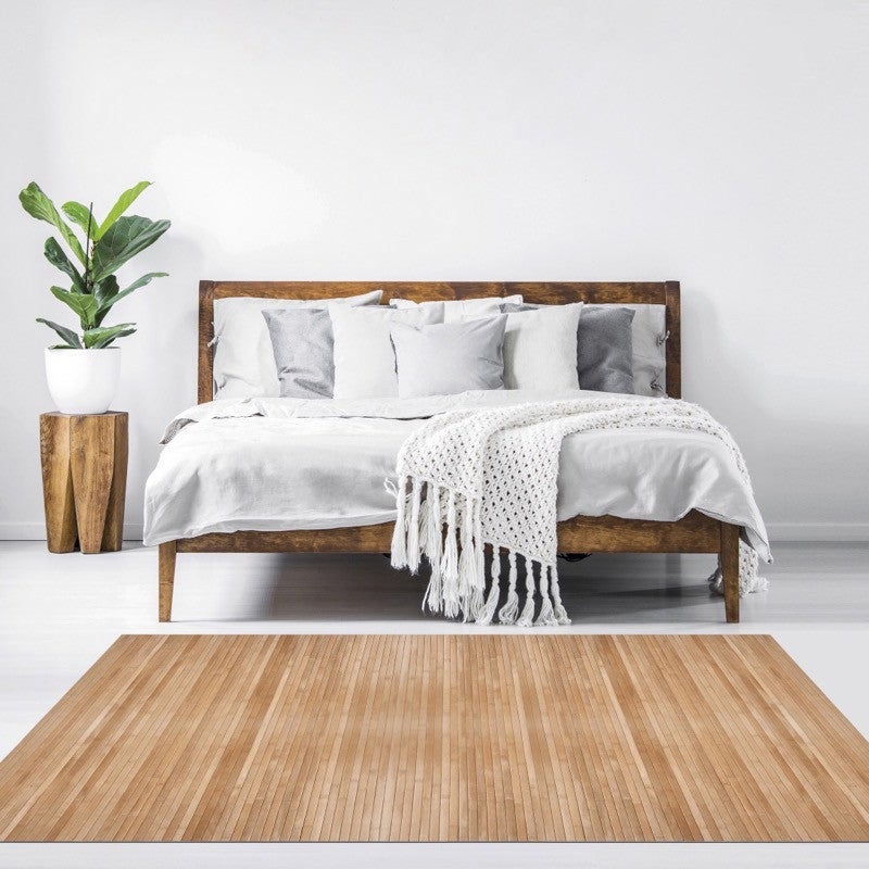 Dywan stor-planet z bambusa naturalny 160x240cm antypoślizgowy elegancki