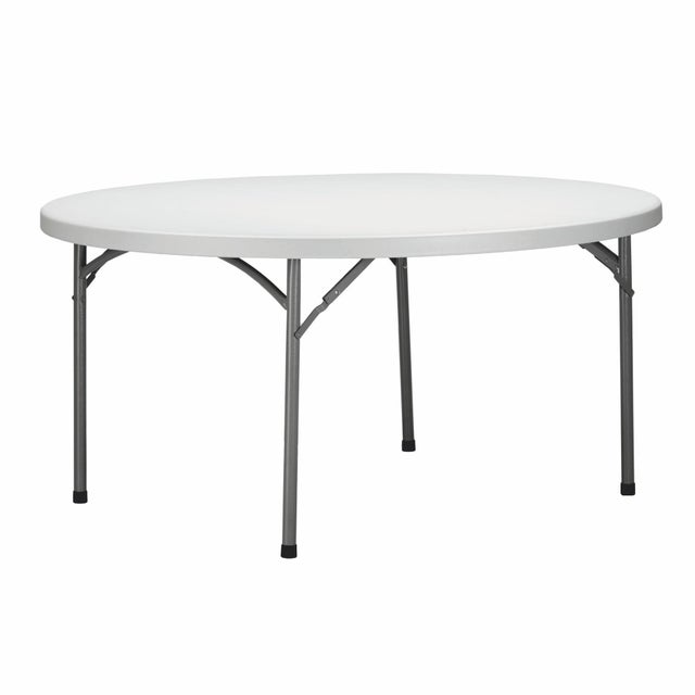 Table De Jardin Ronde Indra avec Diamètre 70 cm | Table en Fer Forgé pour Usage Extérieur I