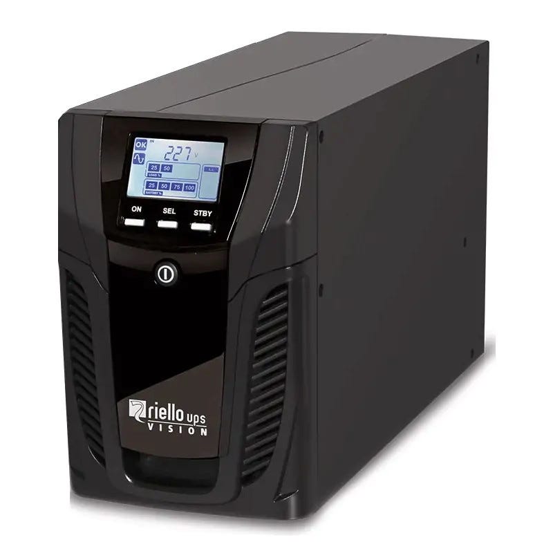 Vision 320 Rie Base System Vision Tower 2000 SAI 2000VA 1600W - 10` Line Interactive 6x IEC 320 ...