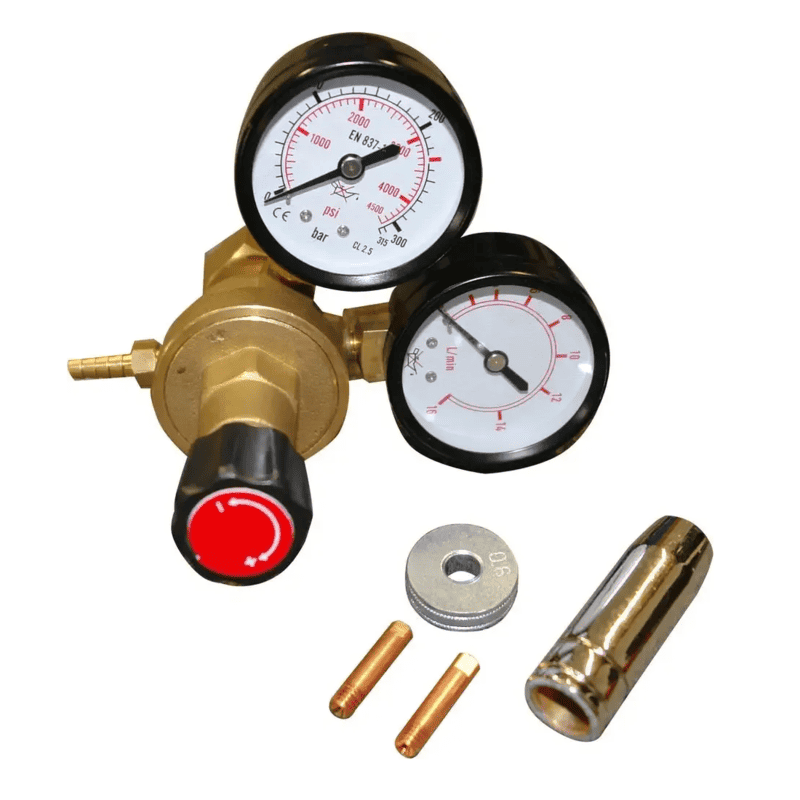Set aparat de sudura + accesorii MIG SET 192K Gude 72060, 25-160 A, 4.5-13.3 kVA, 230-400 V, 8 piese