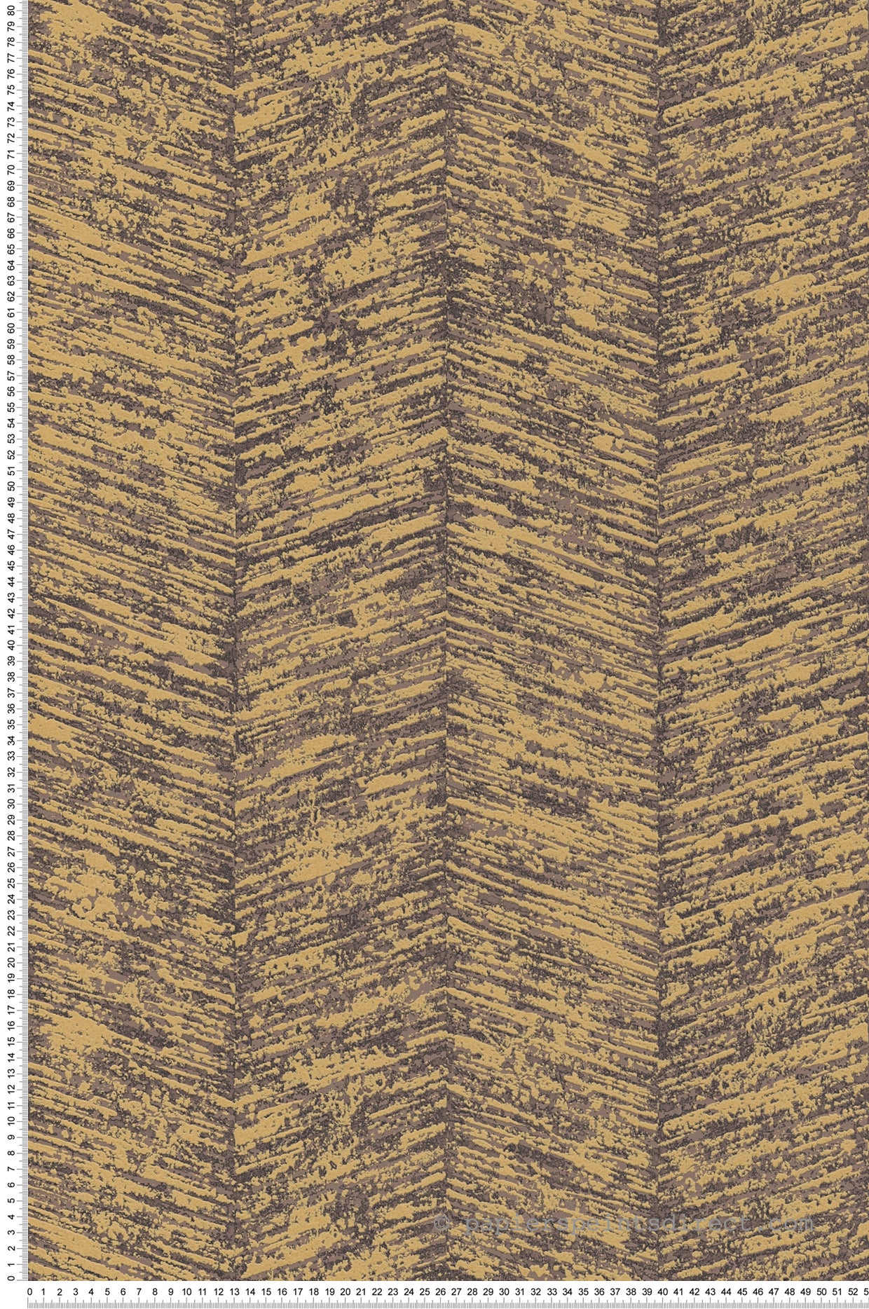 Tapeta figury geometryczne złotymIbrązowym - 53 cm x 10.05 m - LIVINGWALLS