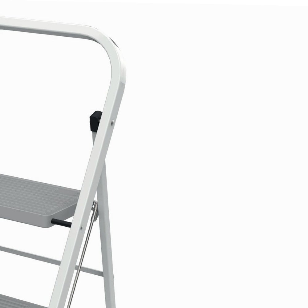 Escabeau pliable WERKA PRO 3 marches avec main courante métal peint - 7