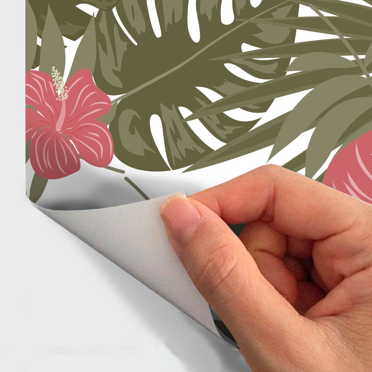 Adesivo arazzo tropicale Trinidad - Sticker adesivo - adesivi murali - 30x30cm - 4