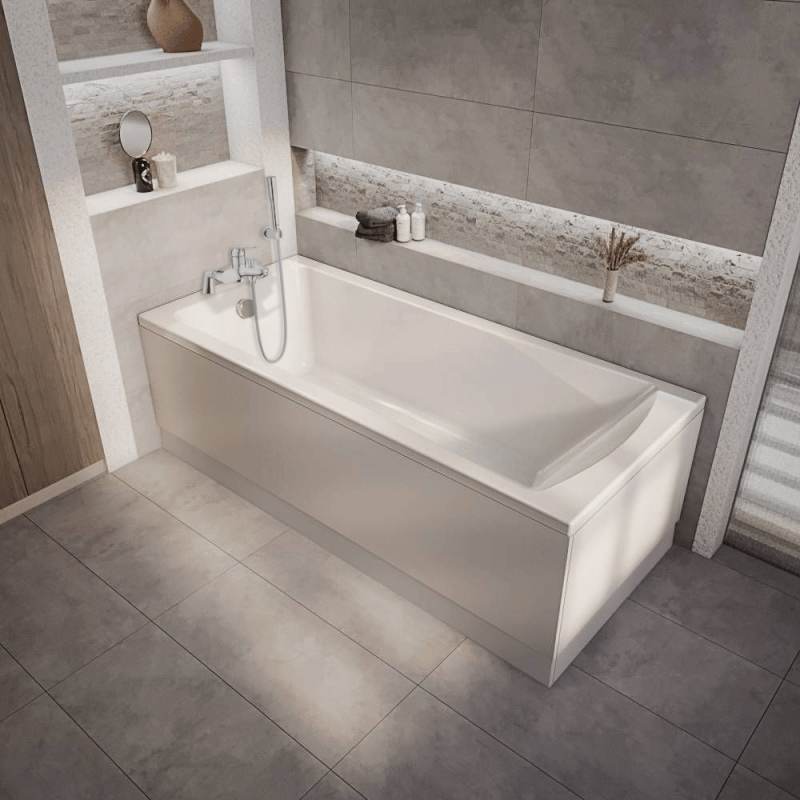 Miscelatore meccanico per vasca GROHE Bauloop con piedistallo - 2