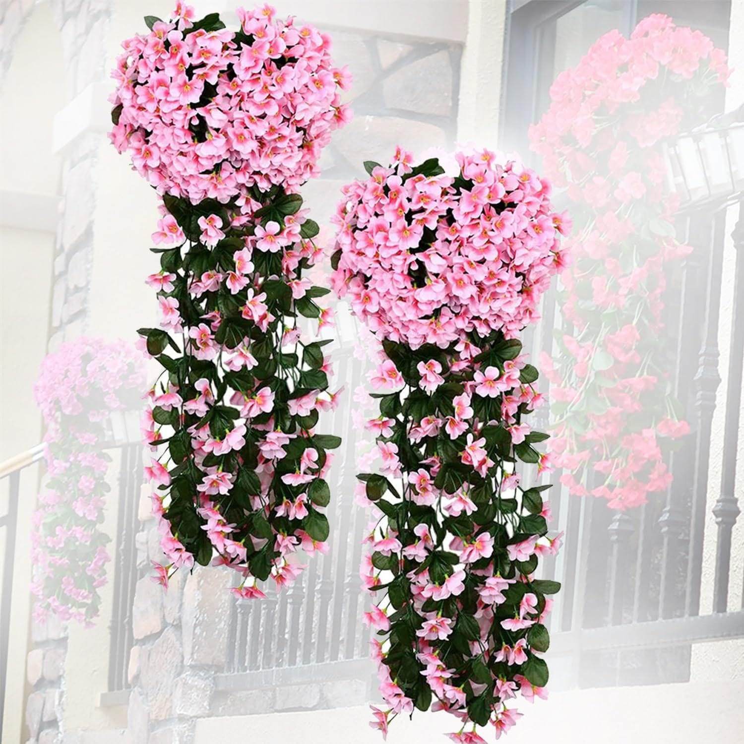 36 pezzi di fiori di glicine appesi artificiali, ghirlanda finta di ve di glicine per decorare la casa, feste, matrimoni | SHEIN ALIA 36 pezzi di fiori di glicine appesi artificiali, ghirlanda finta di ve di glicine per decorare la casa, feste, matrimoni | SHEIN ALIA