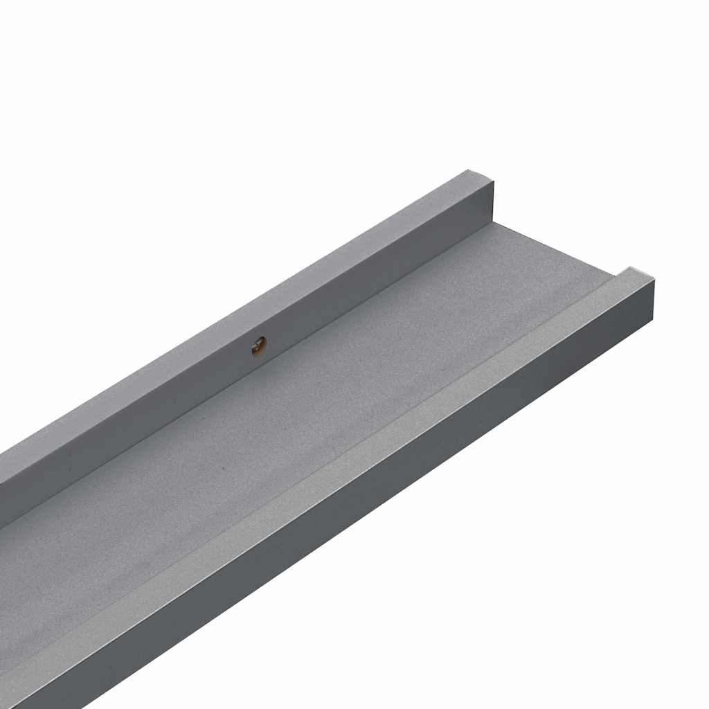 Étagères murales 4 pcs Gris 60x9x3 cm vidaXL - 9