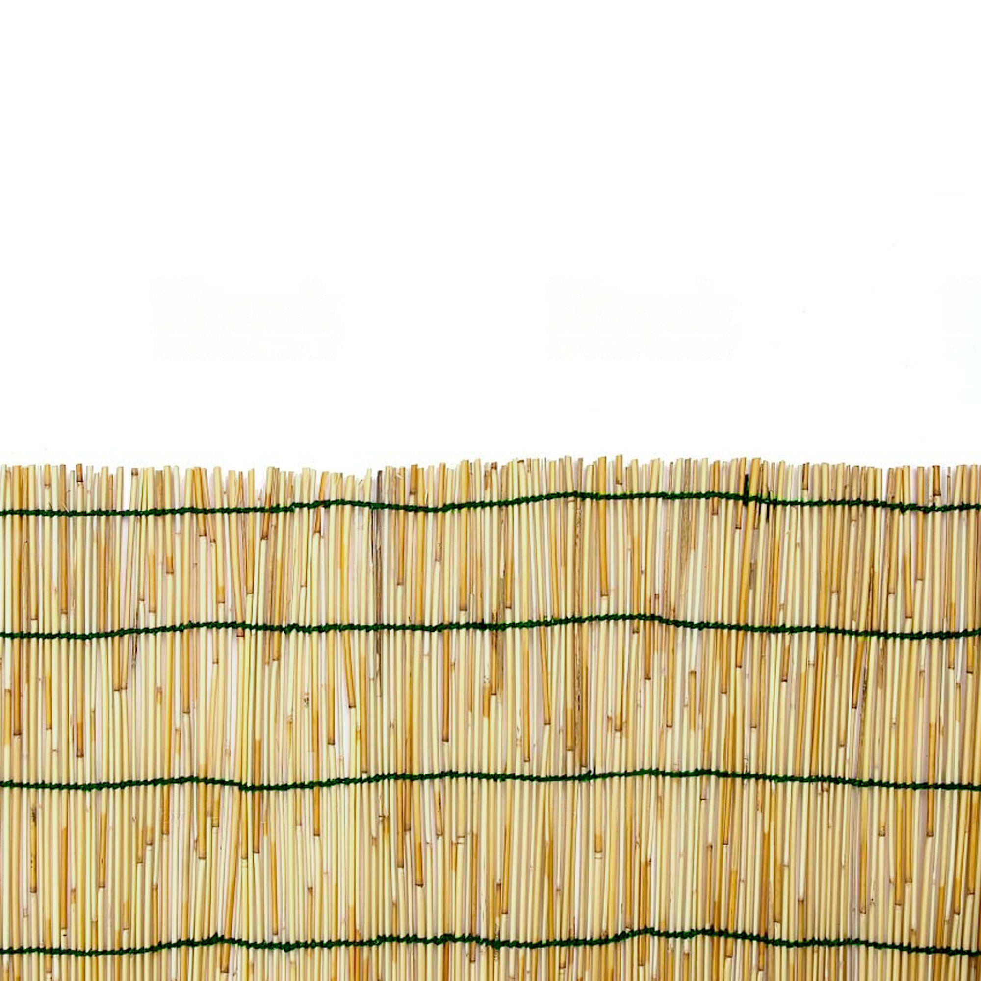 Arella In Canna Cannette In Bamboo Pelato Bambù Naturale Da 5 mm Arelle Canniccio Decorativo Recinzione Giardino Ombreggiante Frangivista 2 x 3 M - 6