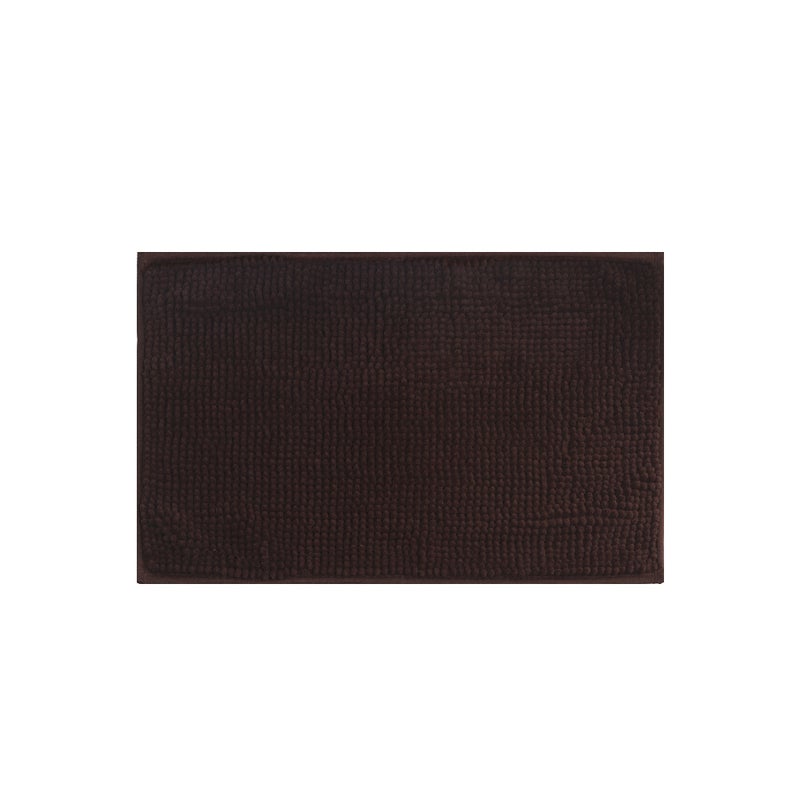 Mata podłogowa szenilowa krótkowłosa, 50 * 80 cm, miękkie uczucie dla stóp, natychmiastowa absorpcja wody, kawa