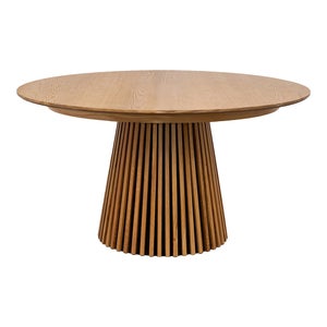 Table à Manger Ronde Copenhagen 140cm Beige