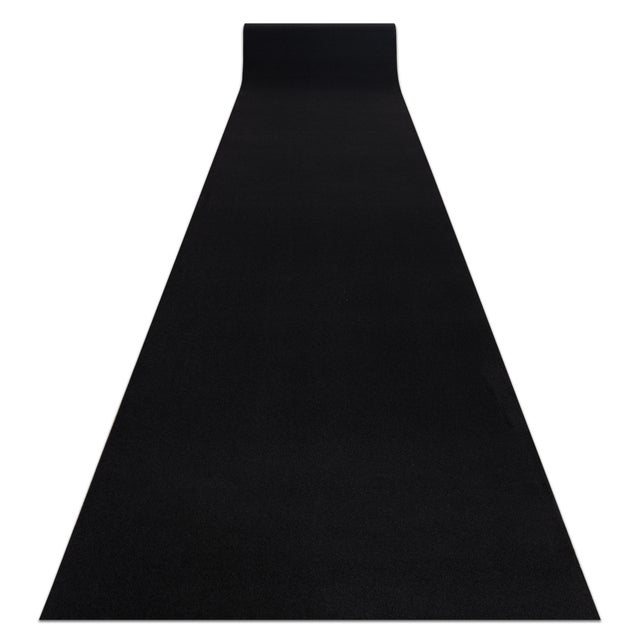 PASSATOIA SPESSA GOMMATA RUMBA colore unico nero 120 cm 120x150 cm