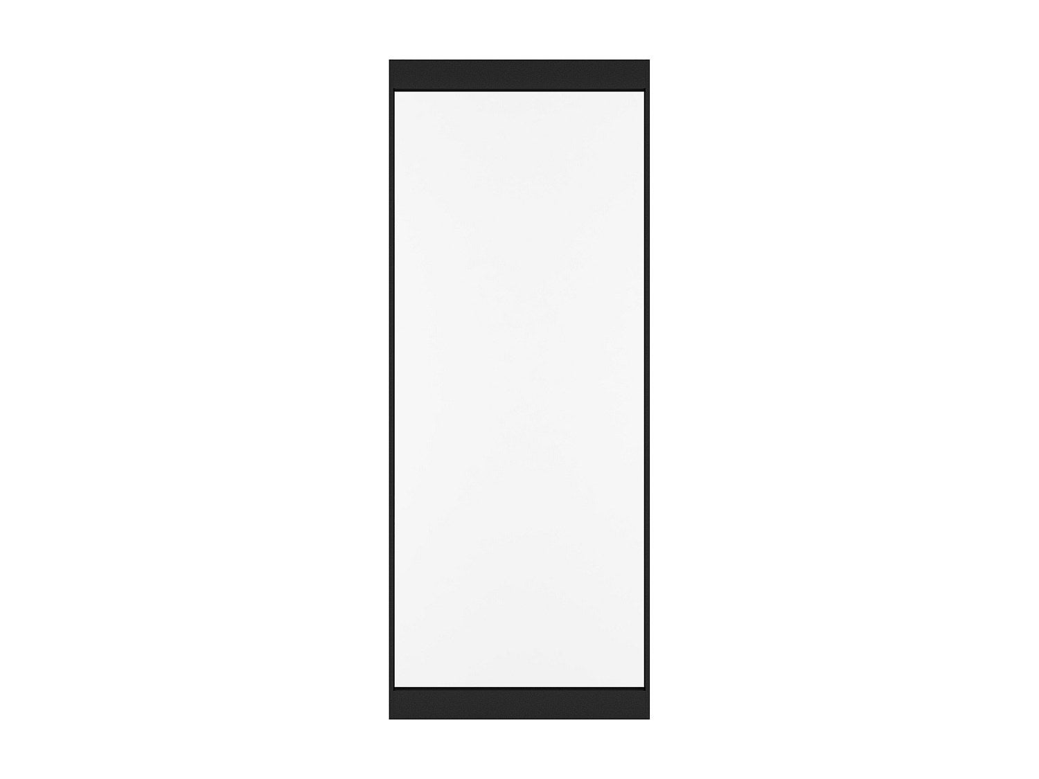 Porta scorrevole con binario invisibile 103 x 210 cm Alluminio e Vetro temperato smerigliato - TORIPA - 3