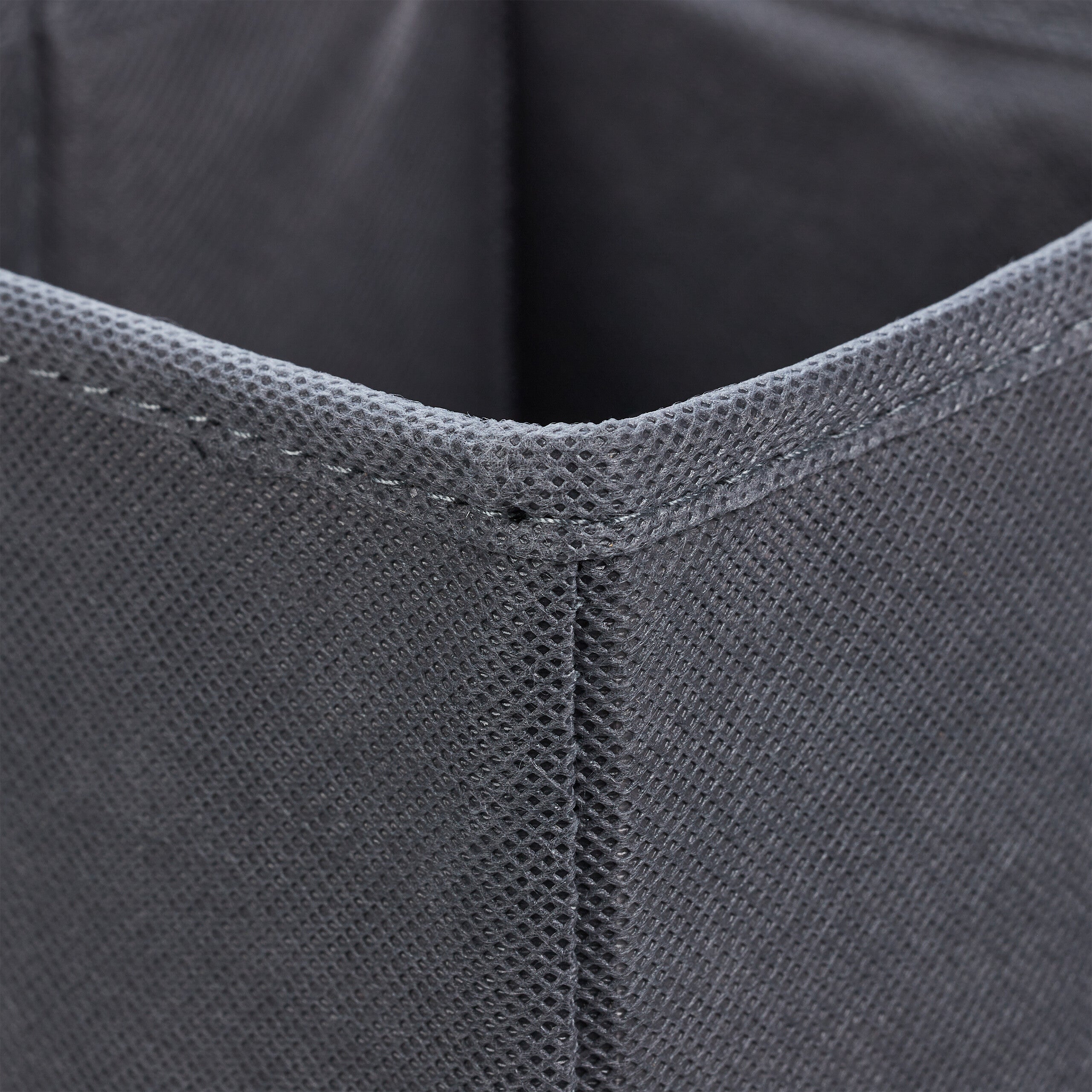 Organiseurs de tiroirs, 6 boîtes de rangement pour l’armoire, le dressing, etc, pliables, 3 tailles, gris, Relaxdays - 7