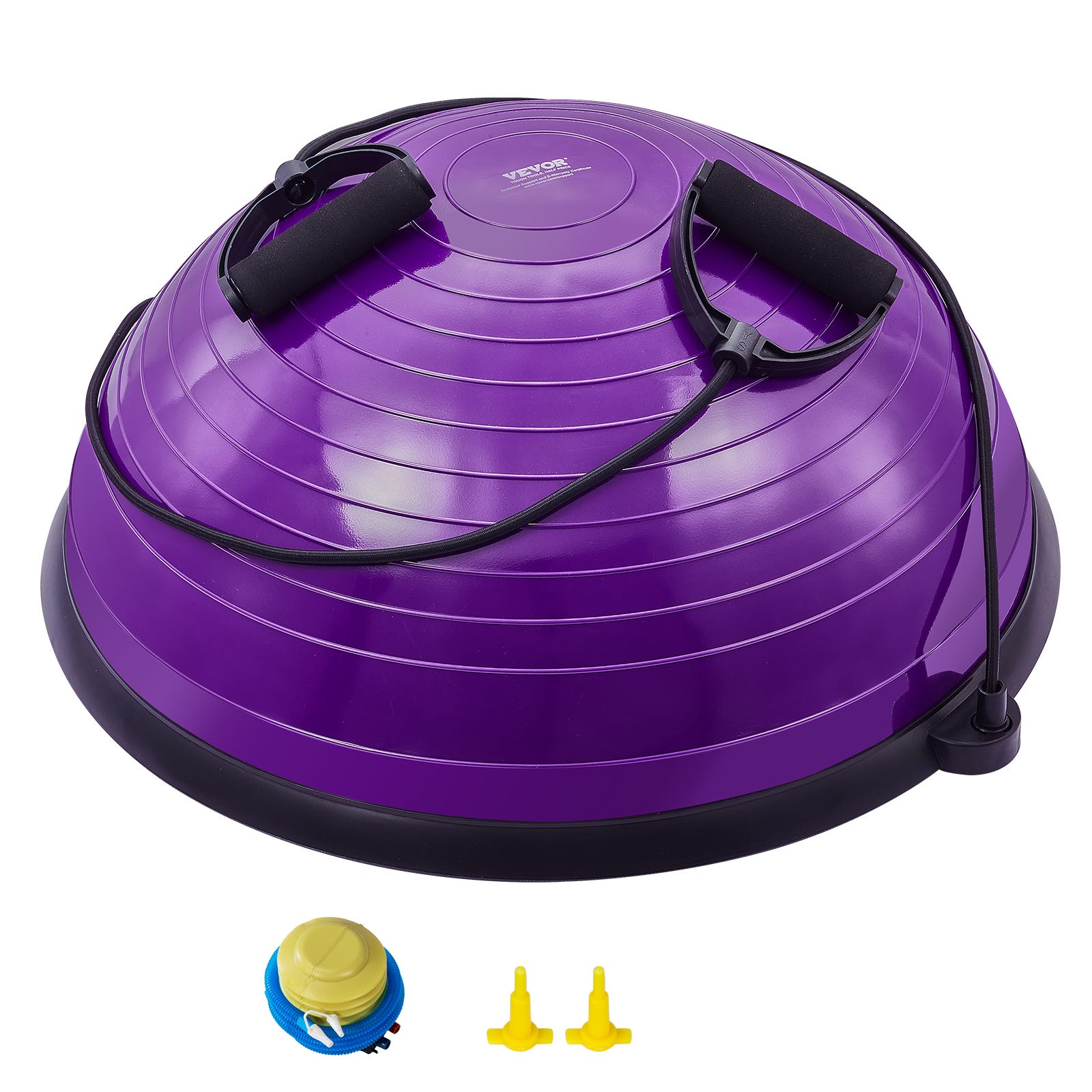 Bosu Ball Mezza Sfera Fitness XXL 58cm Balance Trainer Con