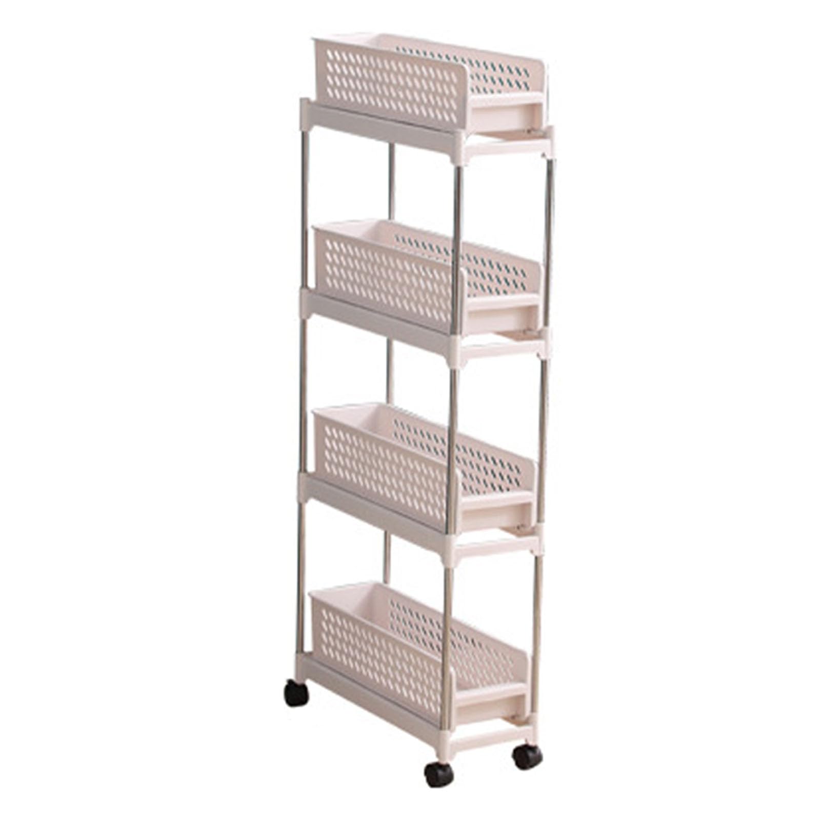 Chariot de rangement à roulettes polyvalent qui organise efficacement l ...