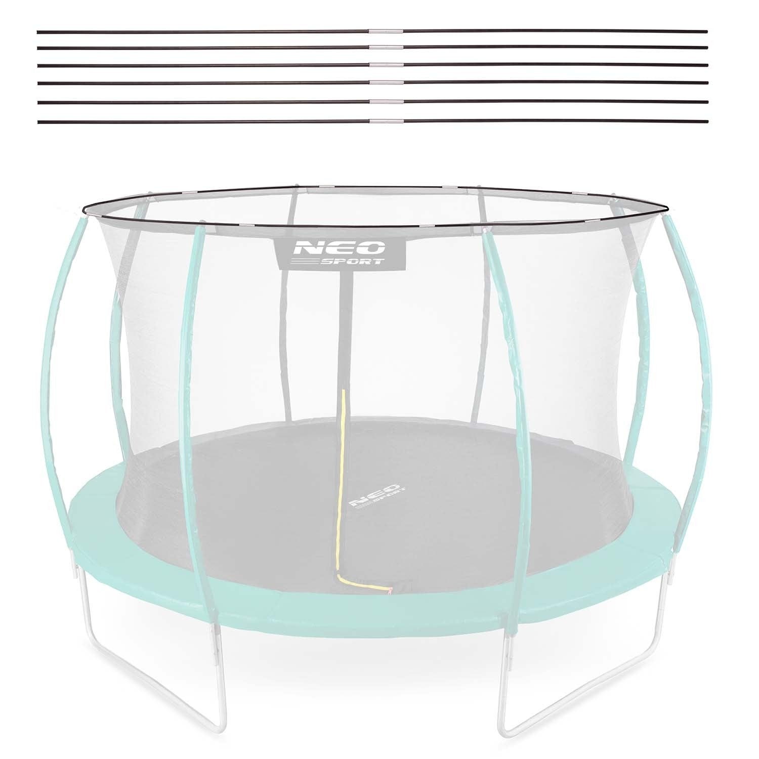 Filet de sécurité trampoline jardin 244 à 427cm Filet de sécurité trampoline jardin 244 à 427cm
