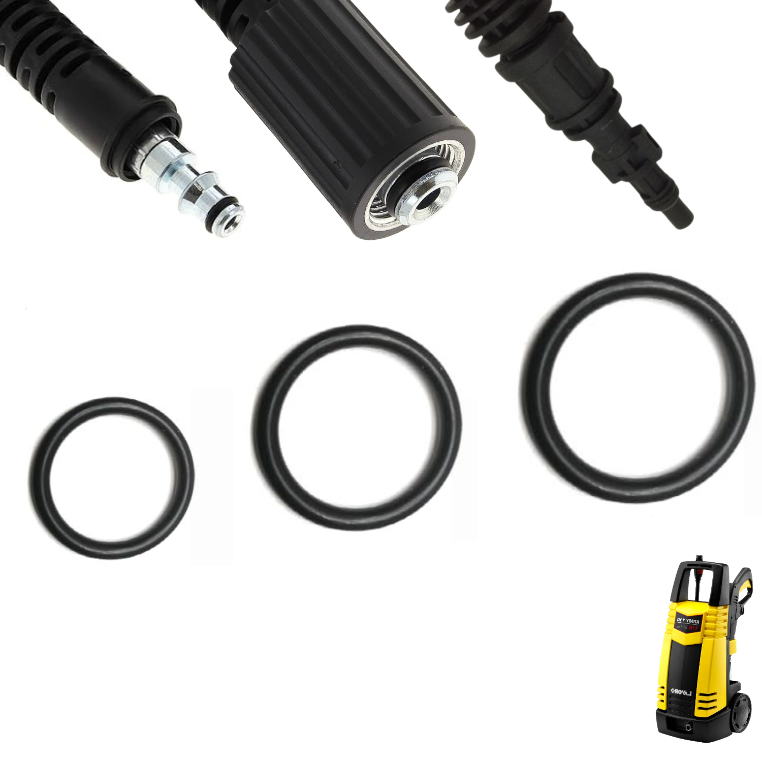 Kit Guarnizioni 209 Per Idropulitrici Lavor - Ricambio Per Modelli Army, Eagle, Galaxy - Foto 8