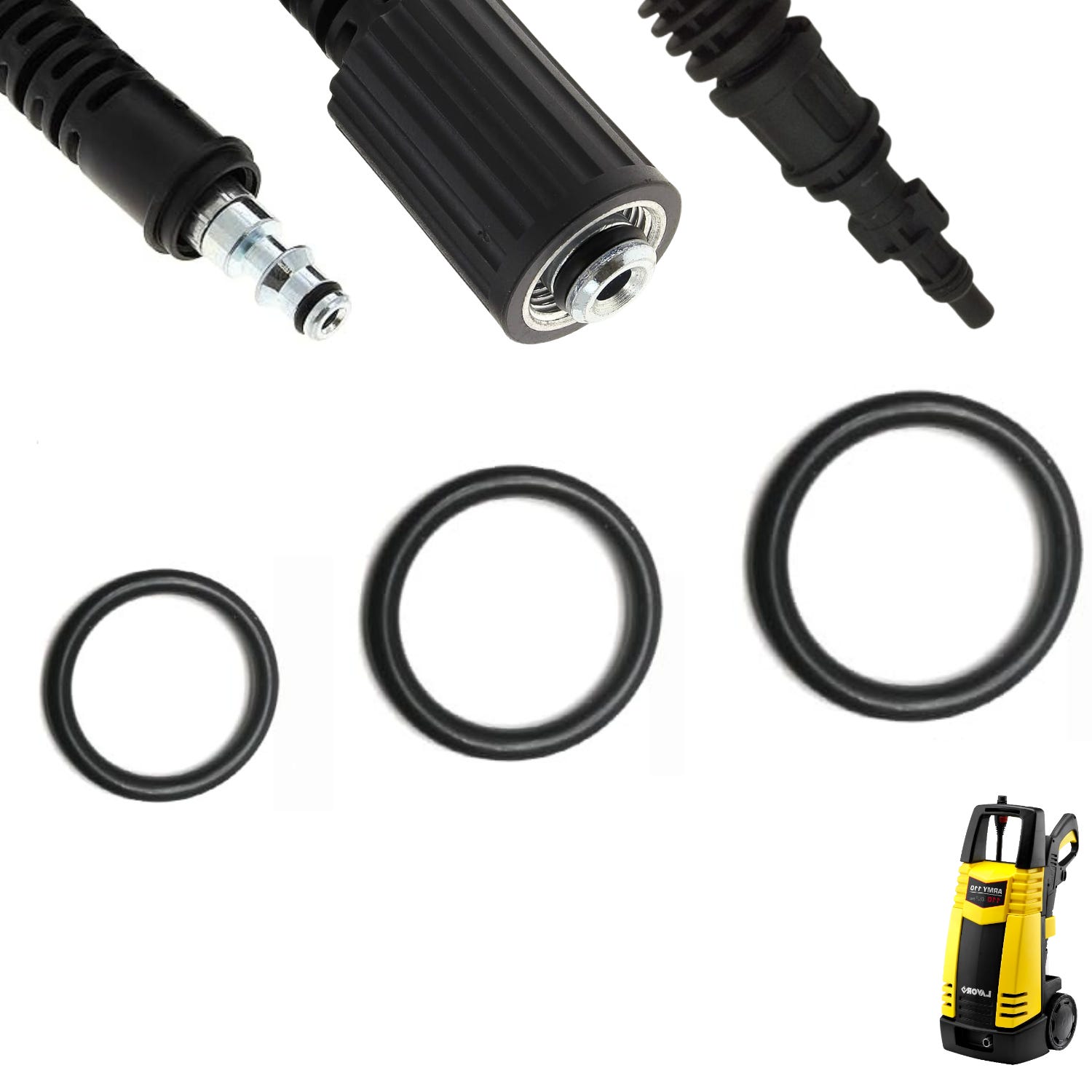 Kit Guarnizioni 209 Per Idropulitrici Lavor - Ricambio Per Modelli Army, Eagle, Galaxy - Foto 8